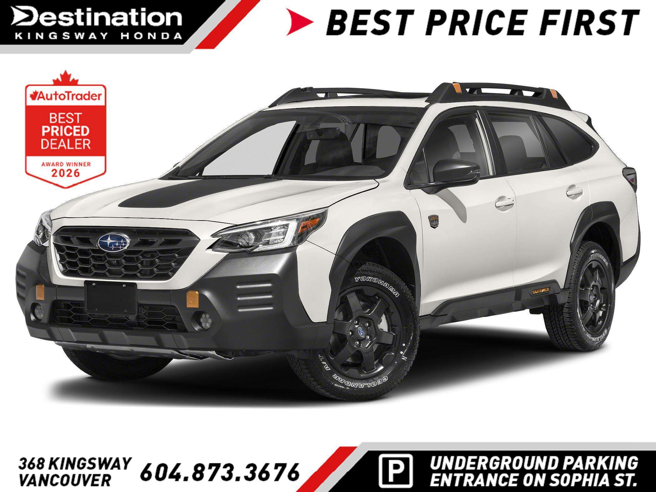 Crystal White Pearl 2022 Subaru Outback Wagon Automatic
