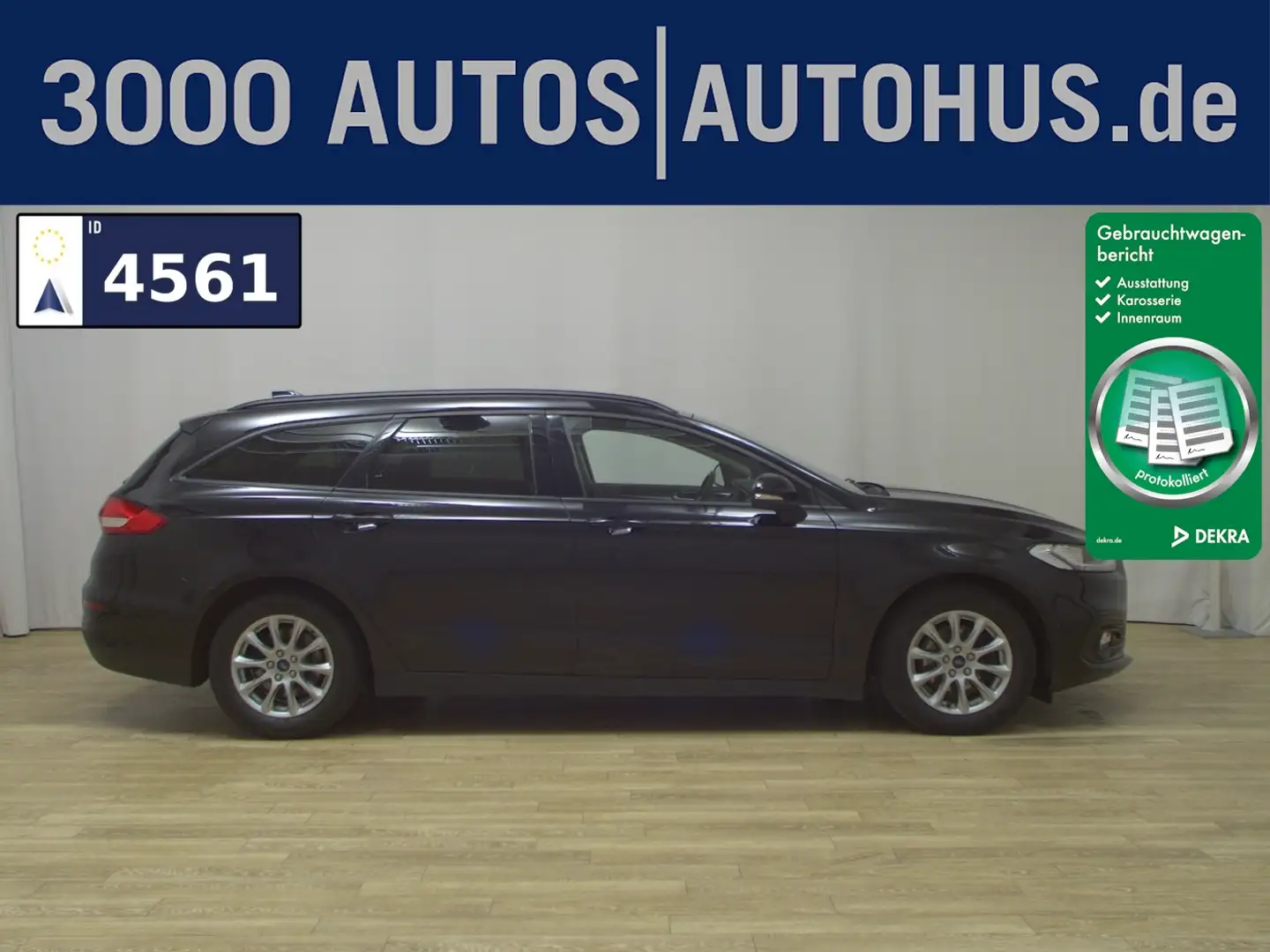 Ford Mondeo Turnier 2.0 EB Business Navi LED AHK RFK Nero - 1