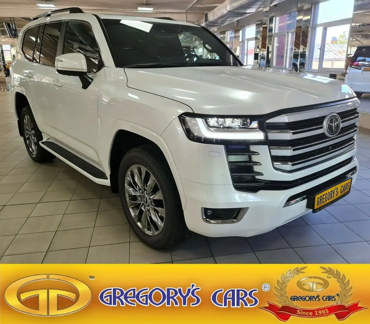 Toyota Land Cruiser 300+70thANV+NEU+EUreg+RearTV+415HP+HUD Weiß - 1
