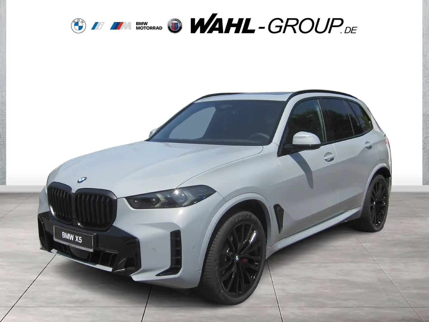 BMW X5 xDrive40d M Sport Pro AHK Standhzg Panorama Harman Grau - 1