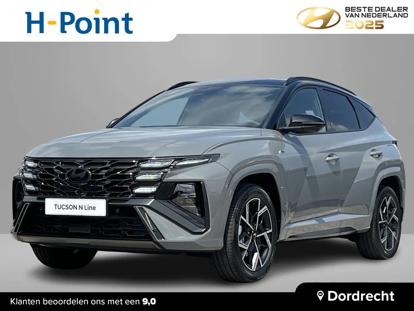 Hyundai TUCSON 1.6 T-GDI HEV N Line | €6670 KORTING | 360 CAMERA Grijs - 1