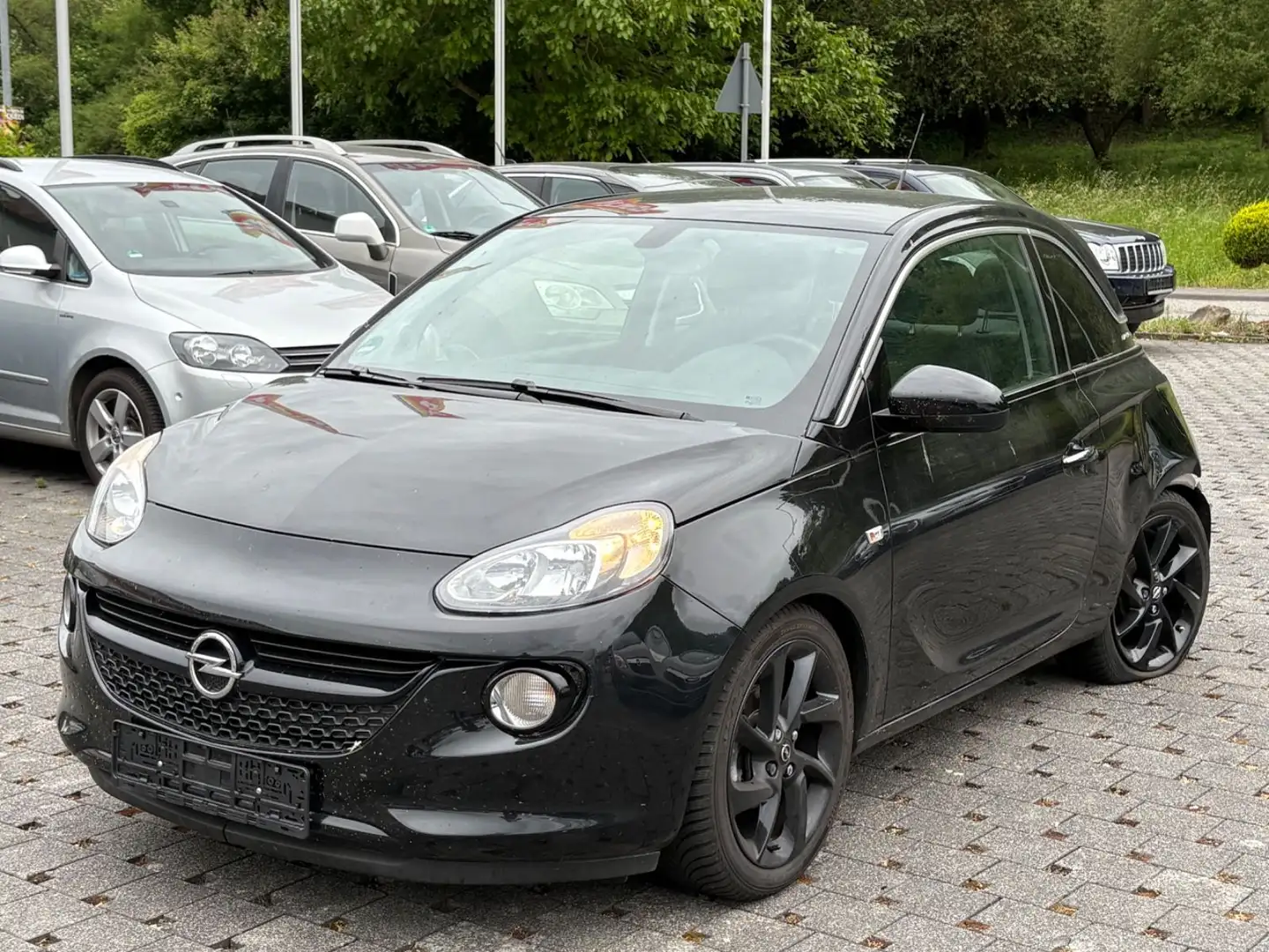 Opel Adam 120 Jahre UNFALL Schwarz - 1