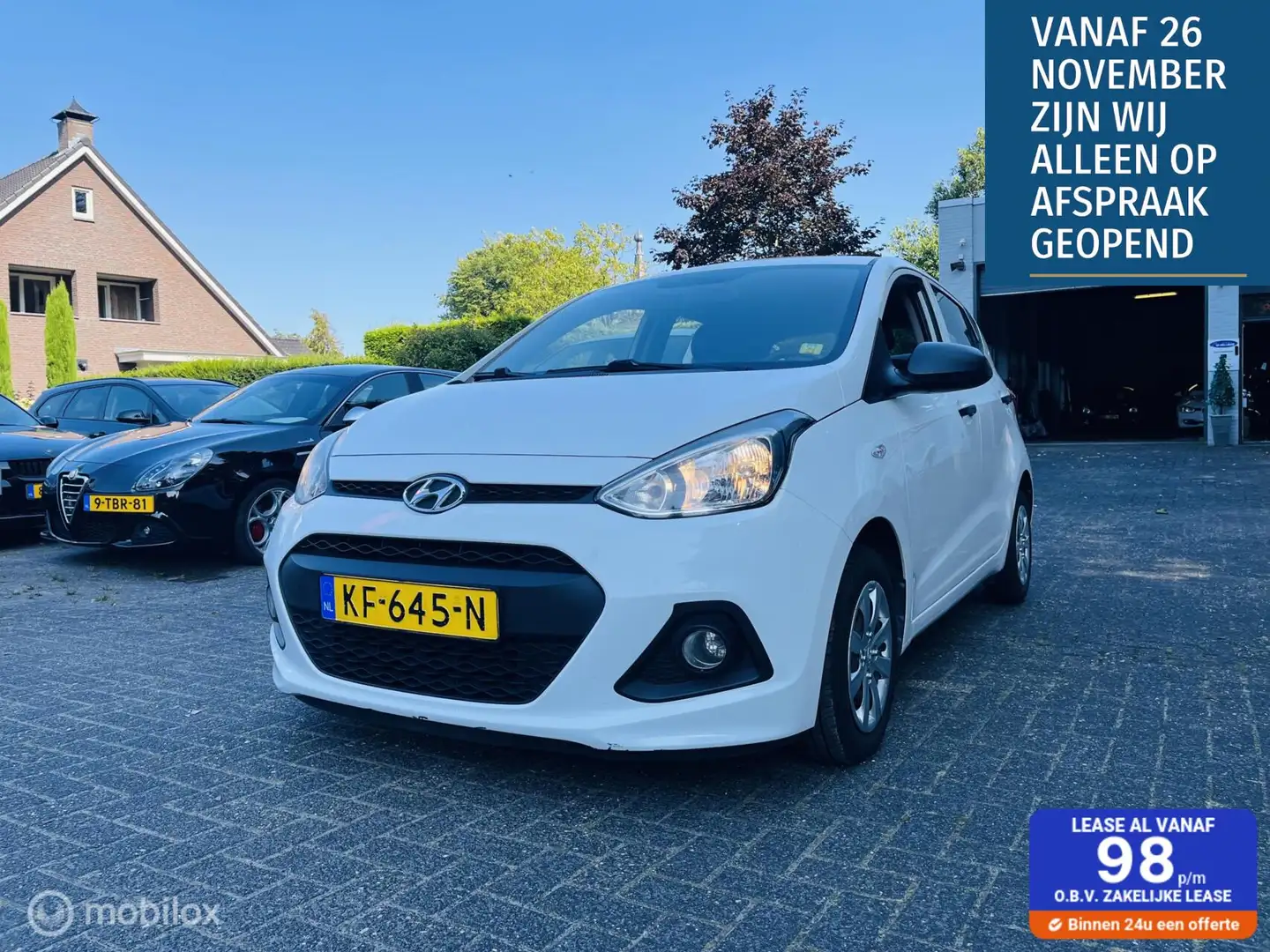Hyundai i10 Audio / Zuinig / 5 deurs 1.0i i-Drive Sound Weiß - 1