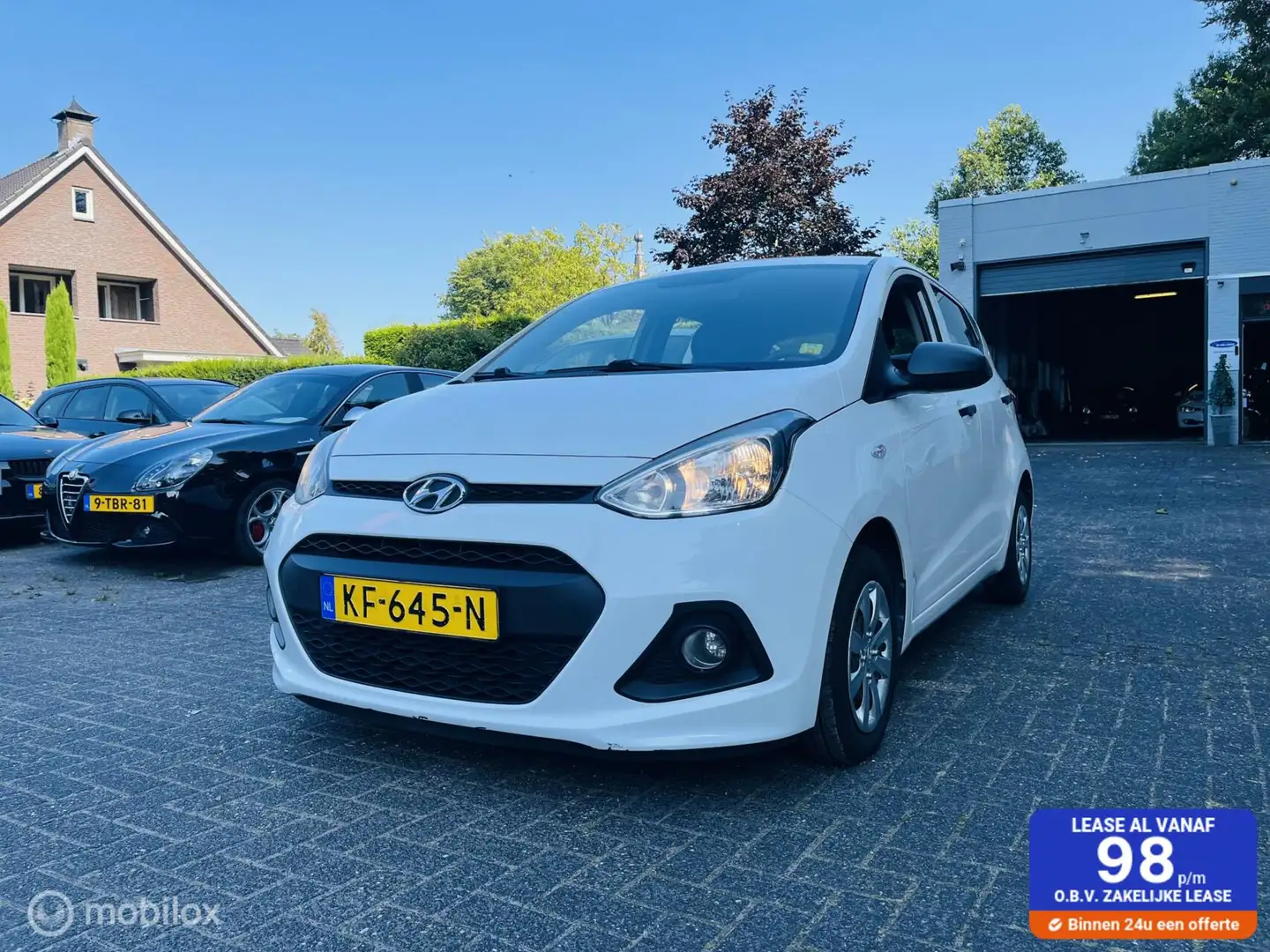 Hyundai i10 Audio / Zuinig / 5 deurs 1.0i i-Drive Sound Blanc - 1