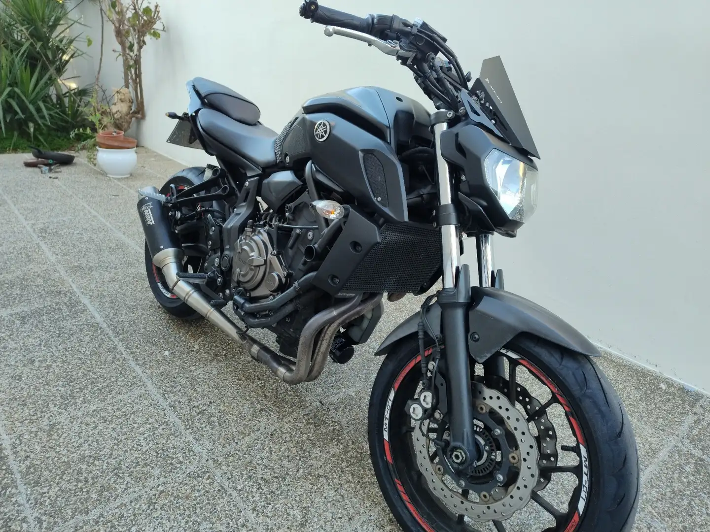 Yamaha MT-07 ABS Negru - 1