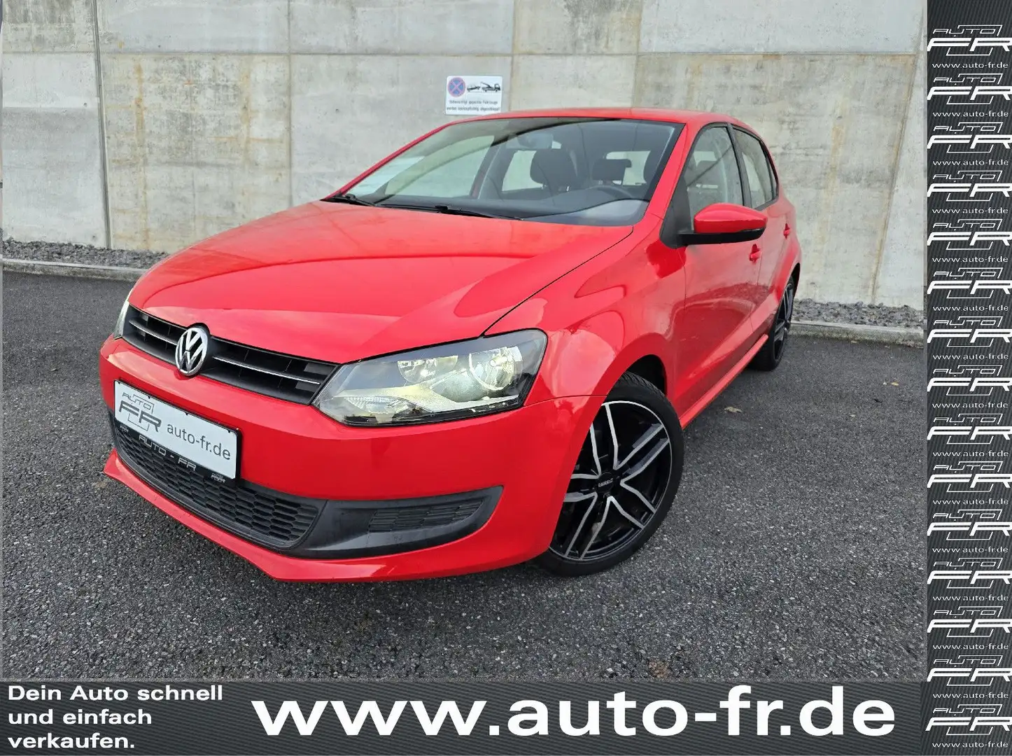 Volkswagen Polo V Comfortline 1.2l 69PS erst 31TKM Rot - 1