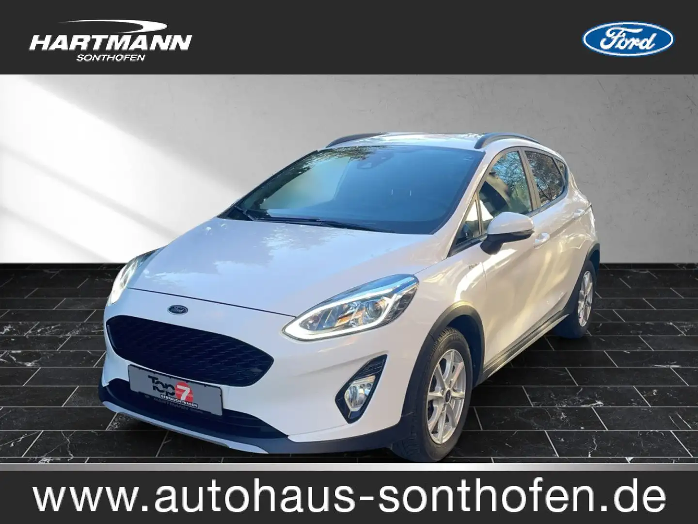 Ford Fiesta Active Plus Bluetooth Navi Klima Wit - 1