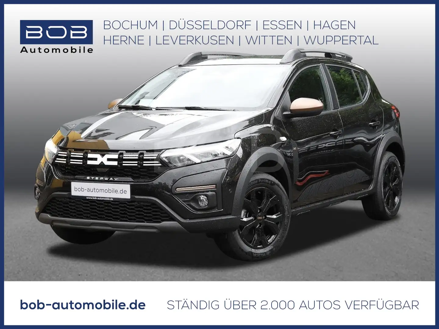 Dacia Sandero Stepway Extreme+ TCe 110 NAVI SHZ PDC BT Noir - 1