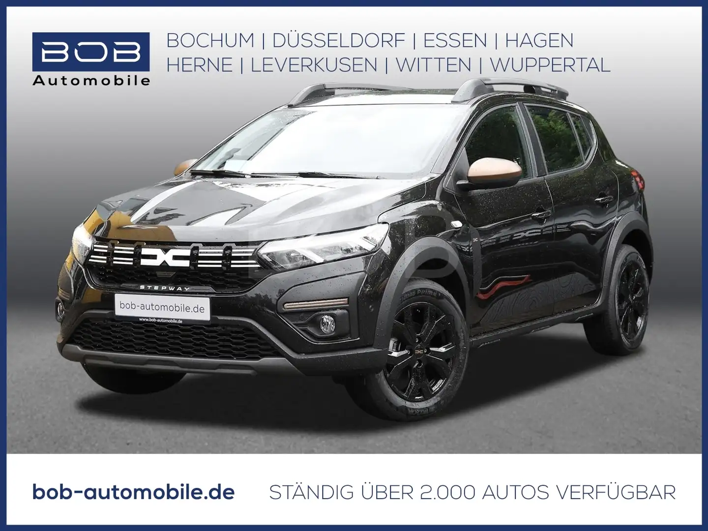 Dacia Sandero Stepway Extreme+ TCe 110 NAVI SHZ PDC BT Černá - 1