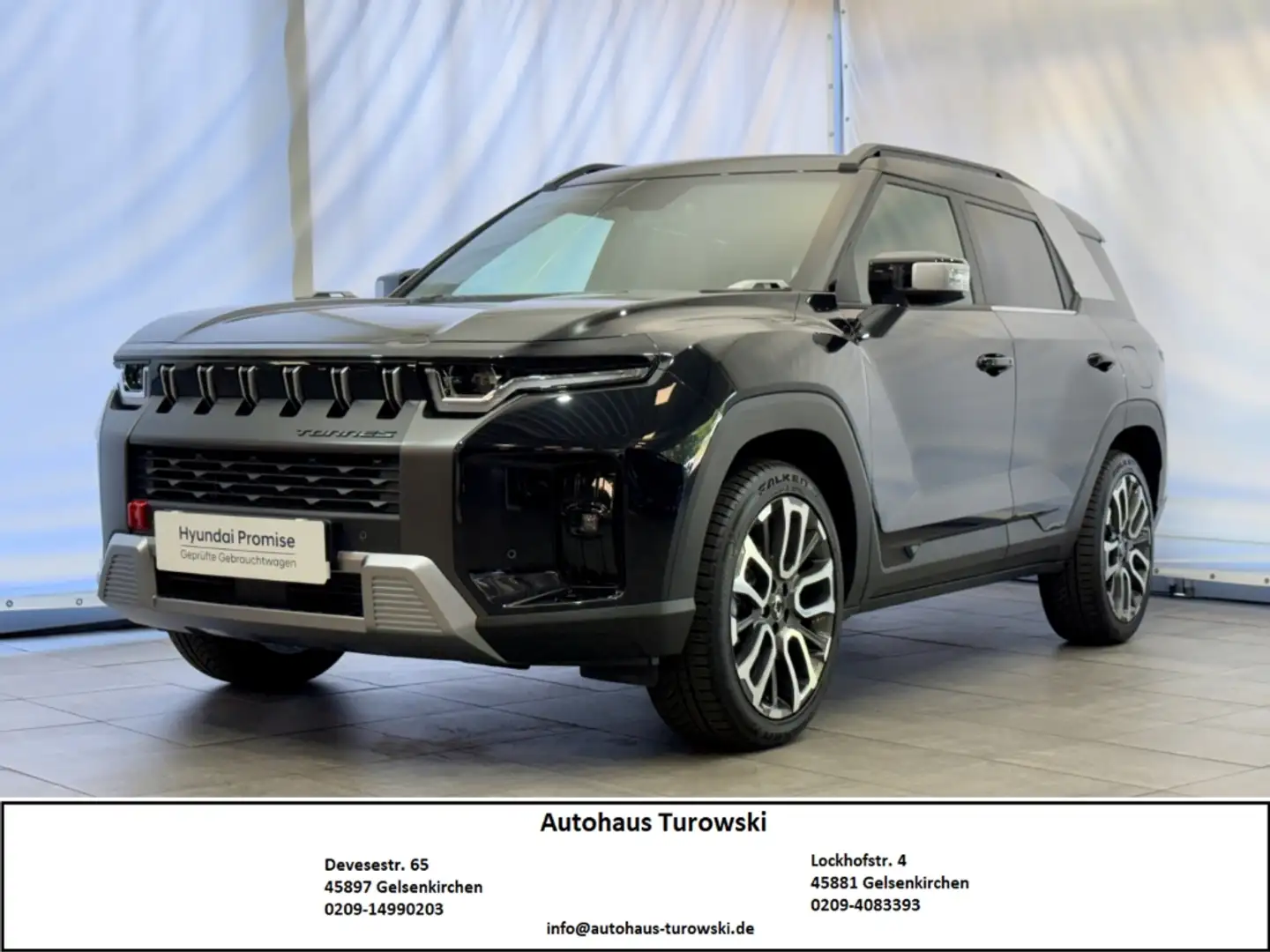SsangYong Torres 1,5 Saphier Automaik Leder Navi 20 Zoll LED Digita Schwarz - 1