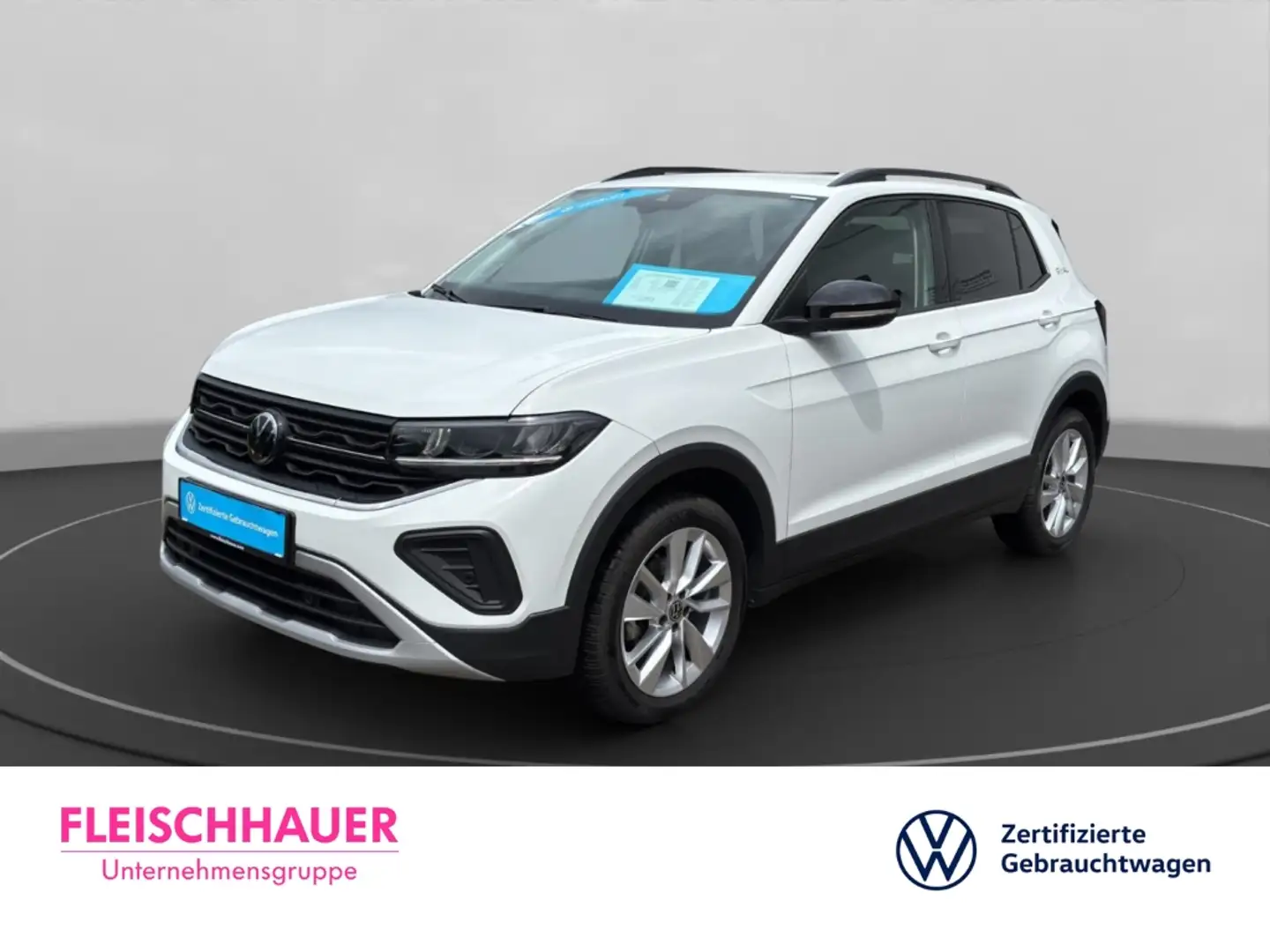Volkswagen T-Cross TSI Goal+ACC+LED+DAB+INDUKTIONSLADEN Weiß - 1