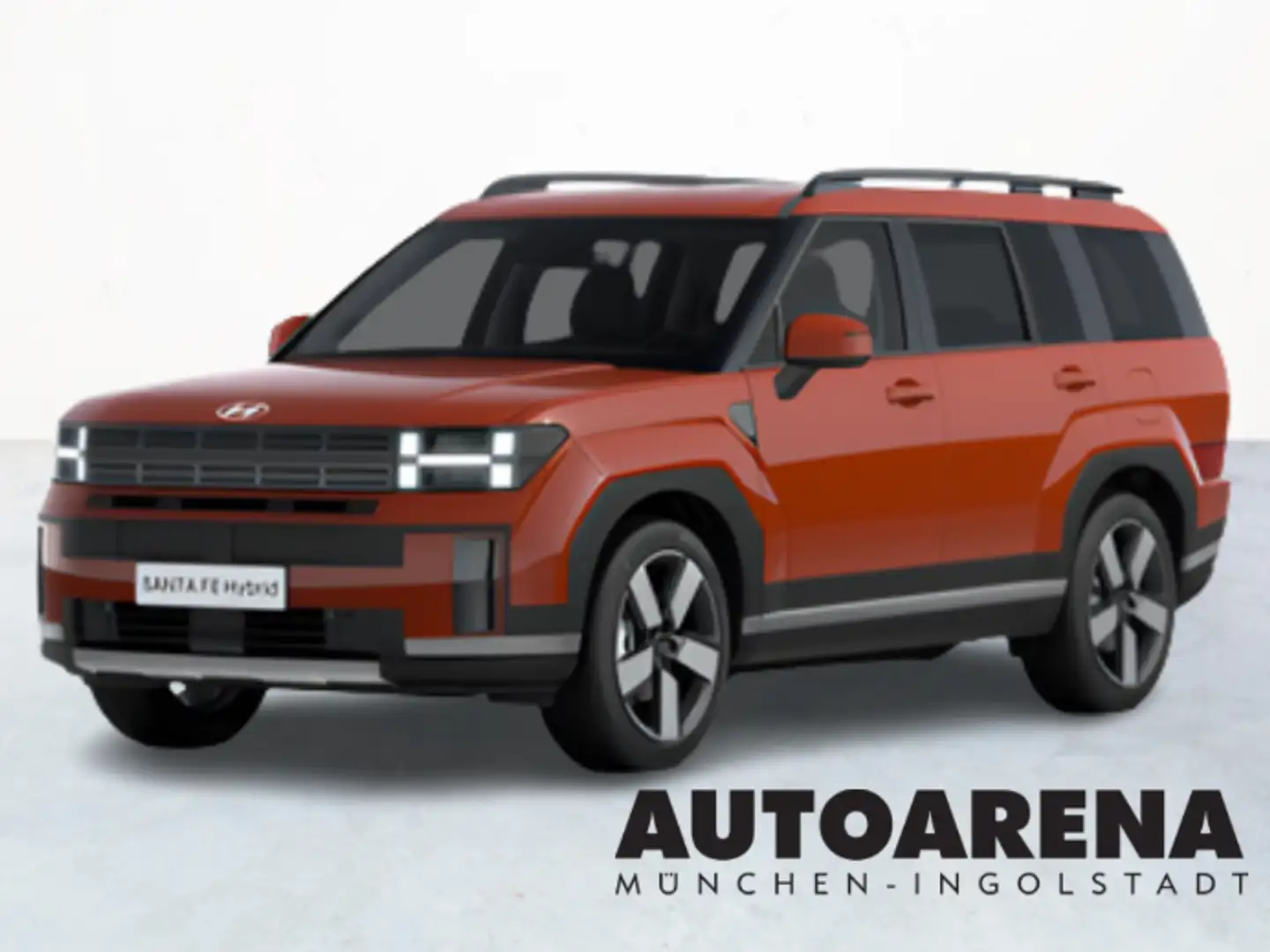 Hyundai SANTA FE Signature 1.6 T-GDI HEV Automatik Orange - 1