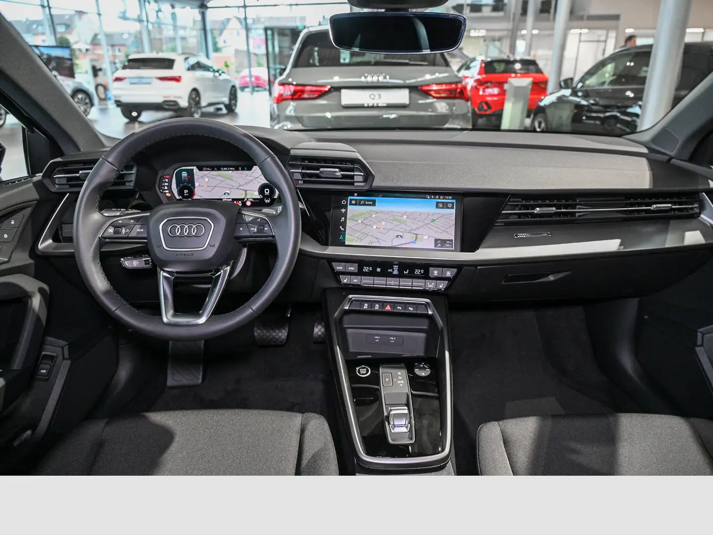 Audi A3 Sportback 30 TFSI advanced Schwarz - 2