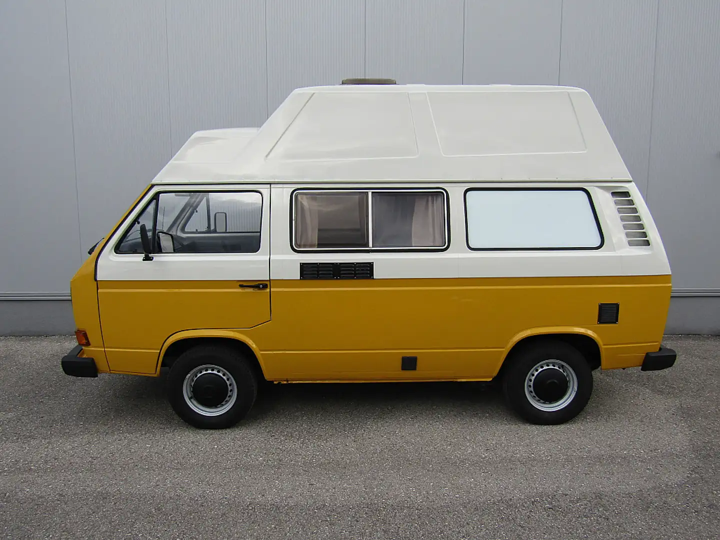Volkswagen T3 Camping Hochdach Жовтий - 2