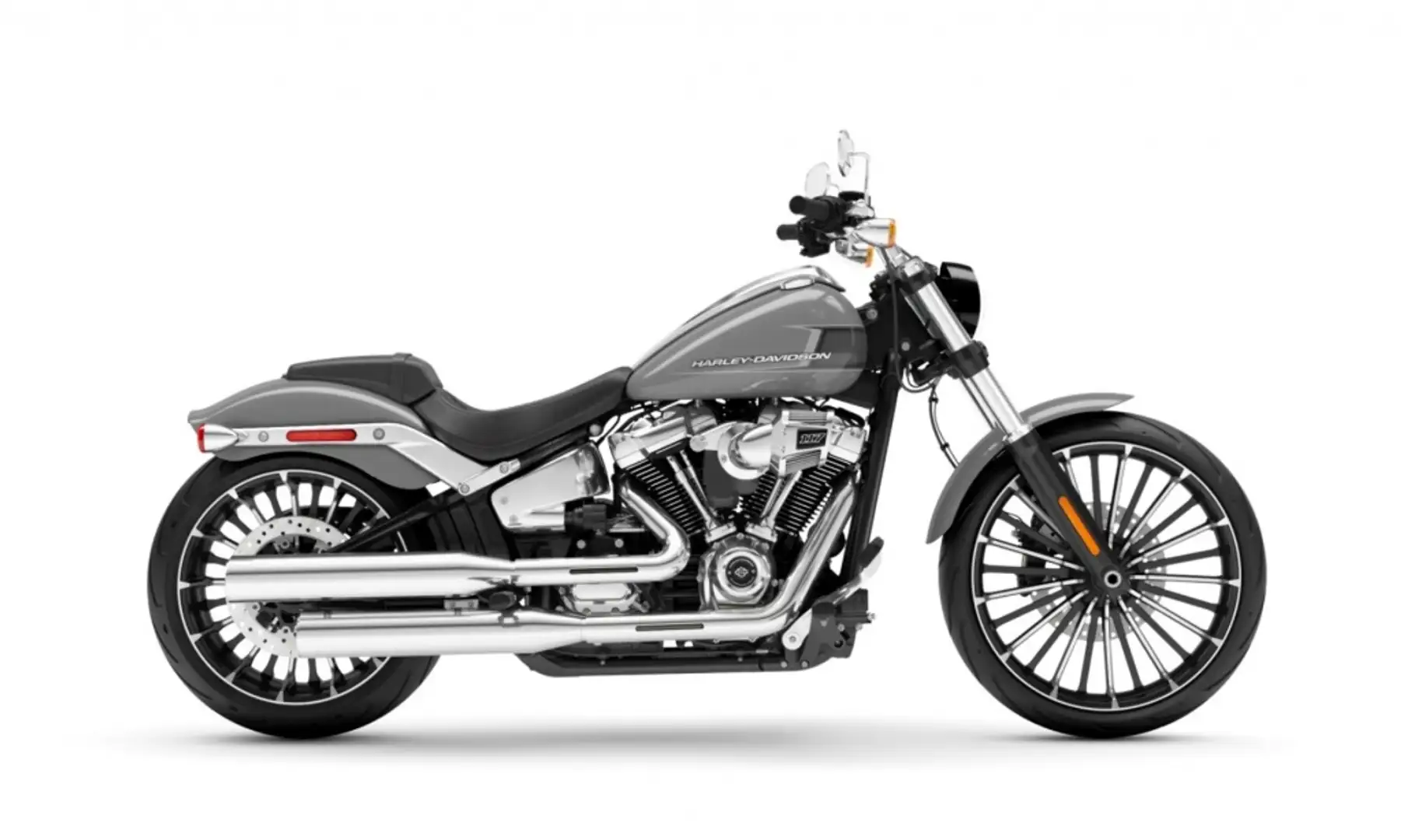 Harley-Davidson Softail FXBR BREAKOUT " STOCK DEAL " Gris - 1