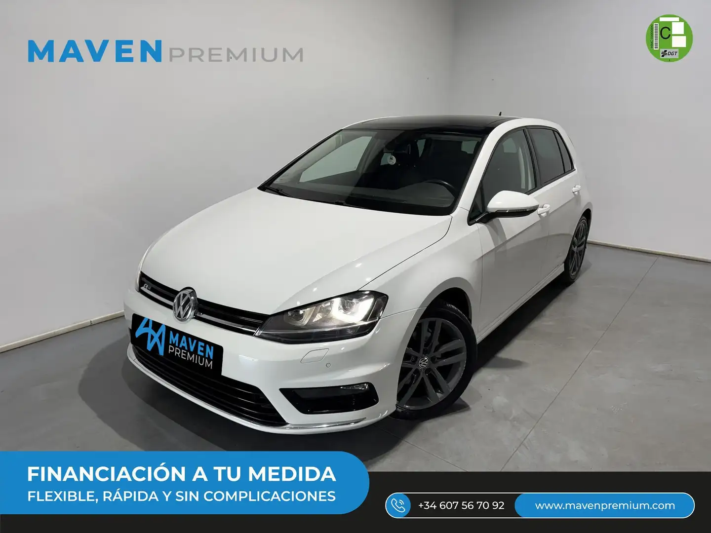 Volkswagen Golf 1.6TDI CR BMT Sport 110 Wit - 1