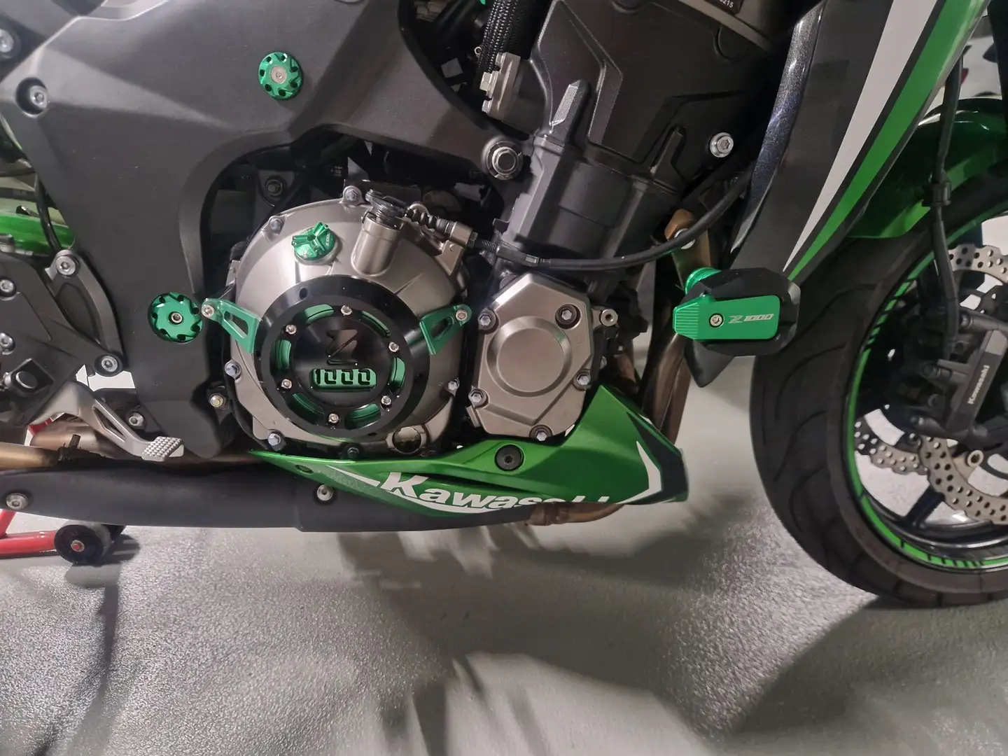 Kawasaki Z 1000 Abs zelena - 2