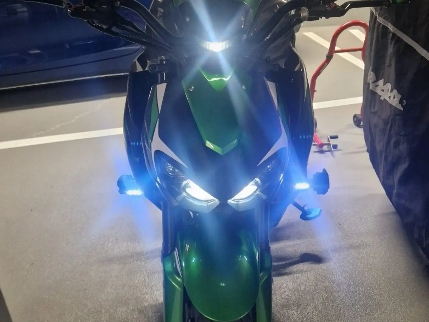 Kawasaki Z 1000 Abs zelena - 1