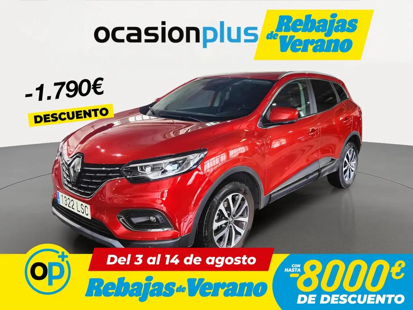 Renault Kadjar 1.3 TCe GPF Zen EDC 103kW Rojo - 1
