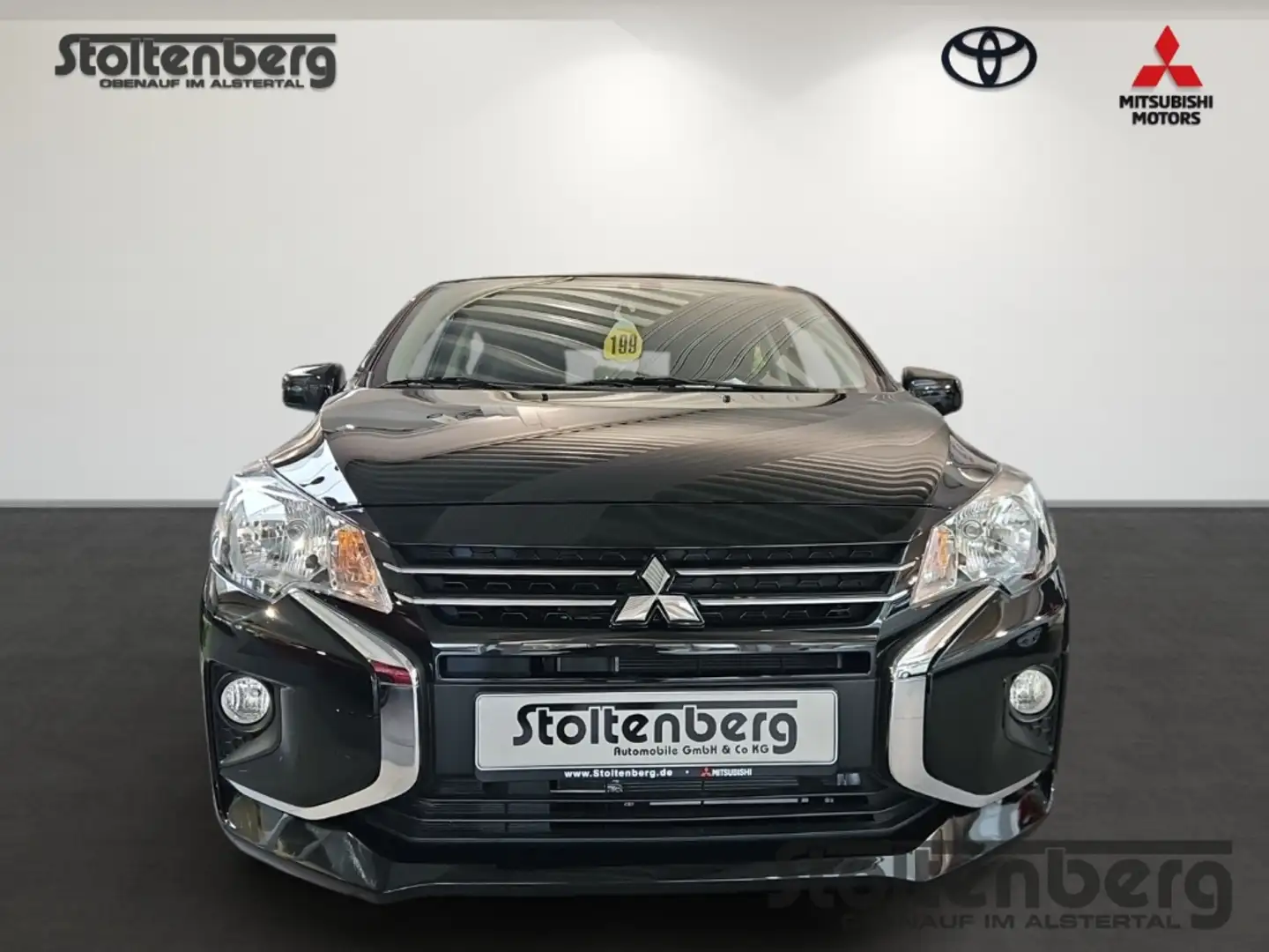Mitsubishi Space Star Select+ 1.2 CVT Apple CarPlay Android Auto DAB SHZ Чорний - 2