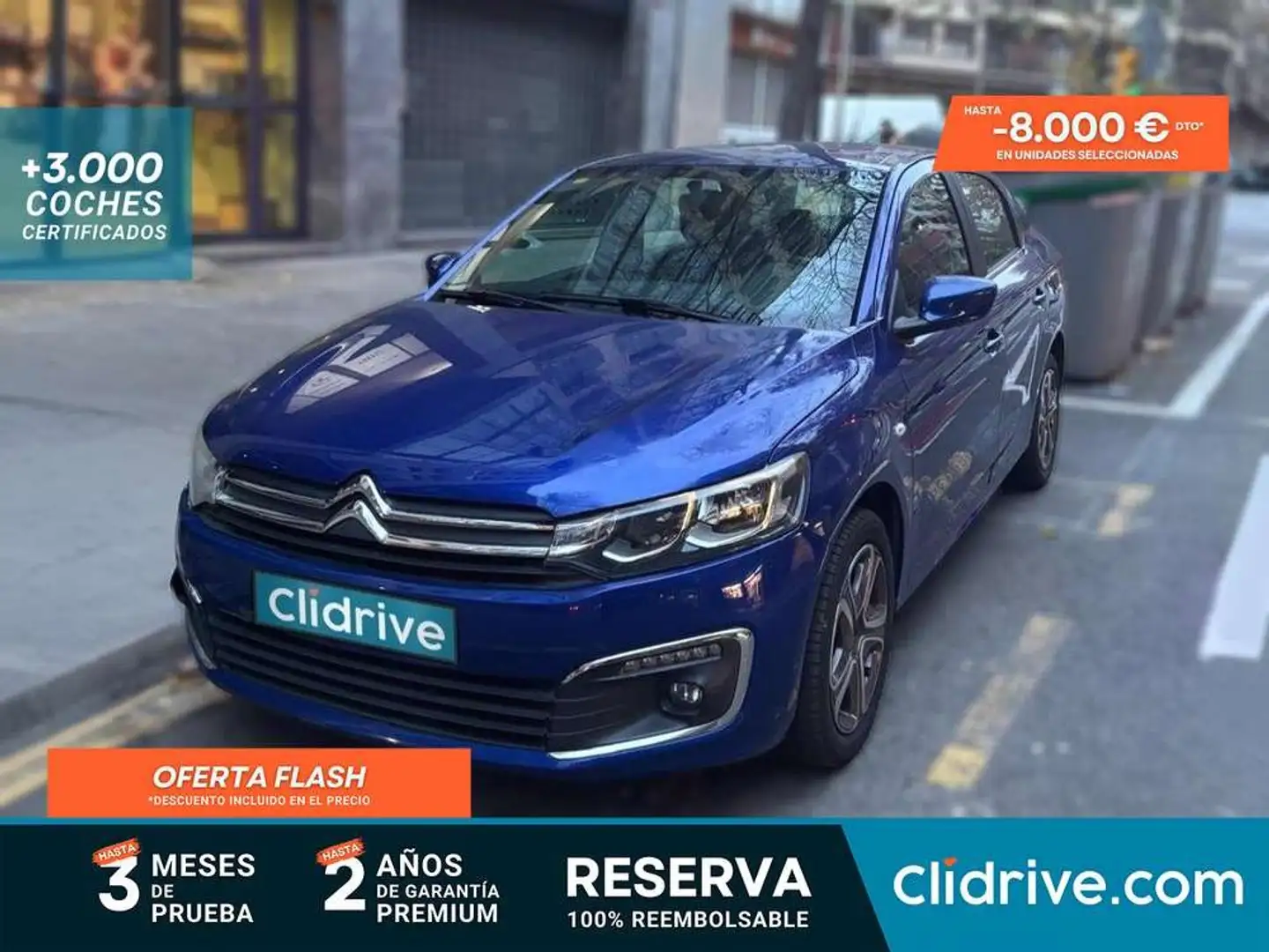 Citroen C-Elysée 1.6 VTi Shine EAT6 115 Blau - 1