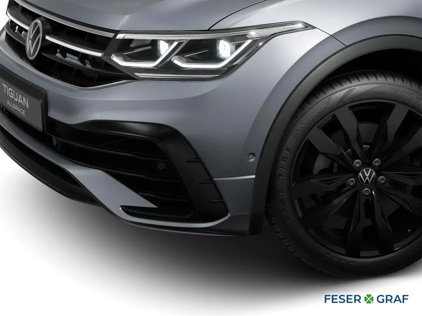Volkswagen Tiguan Allspace R-Line 2.0 TDI 4M 193 PS 7-Gang-DSG Grau - 2