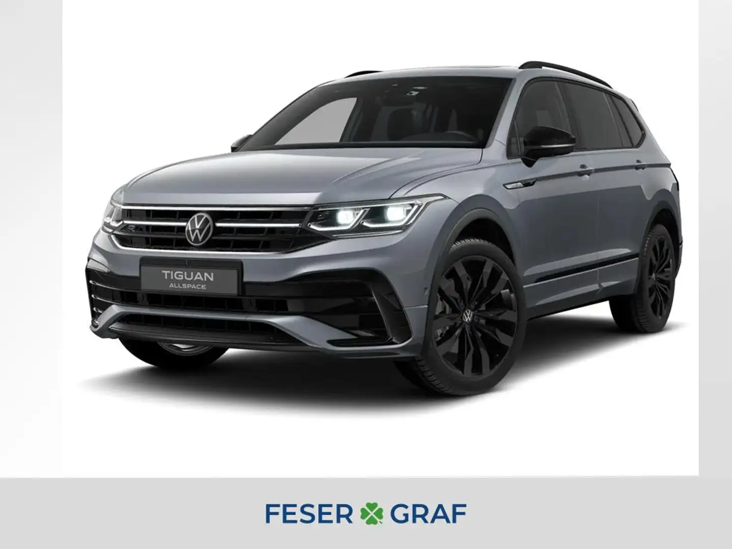 Volkswagen Tiguan Allspace R-Line 2.0 TDI 4M 193 PS 7-Gang-DSG Grau - 1
