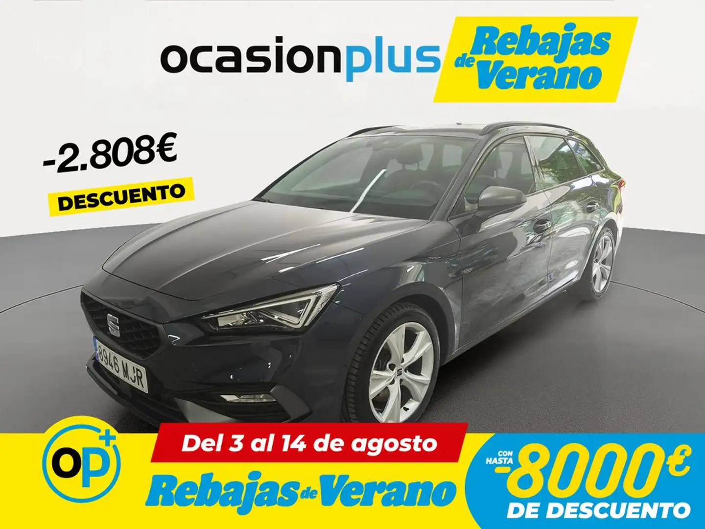 SEAT Leon ST 2.0TDI CR S&S FR XS 150 Gris - 1