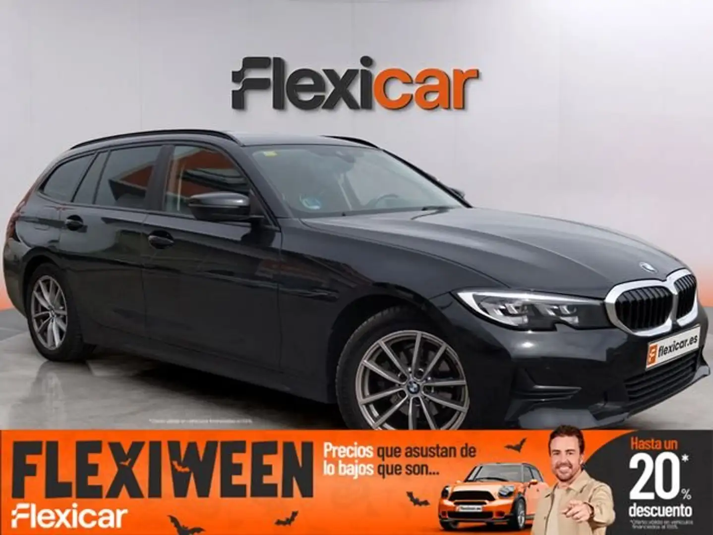 BMW 318 318d Auto.Touring Negro - 1