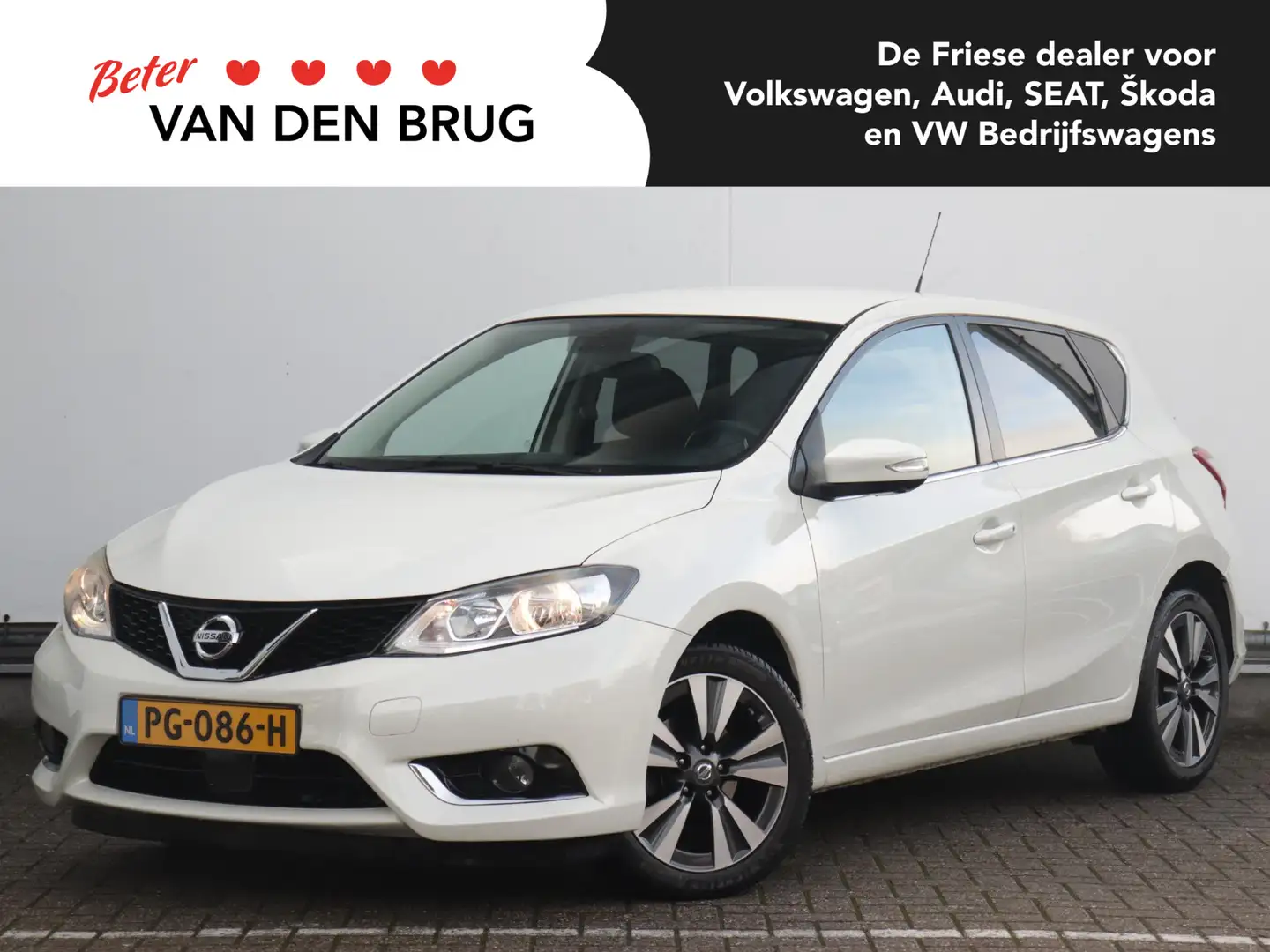 Nissan Pulsar 1.2 DIG-T N-Vision | 360 Camera | Trekhaak | Navig Blanc - 1