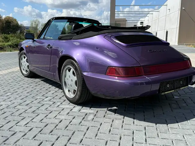 Porsche 964 carrera 4 cabrio PTS - onderhoudshistorIek + facturen