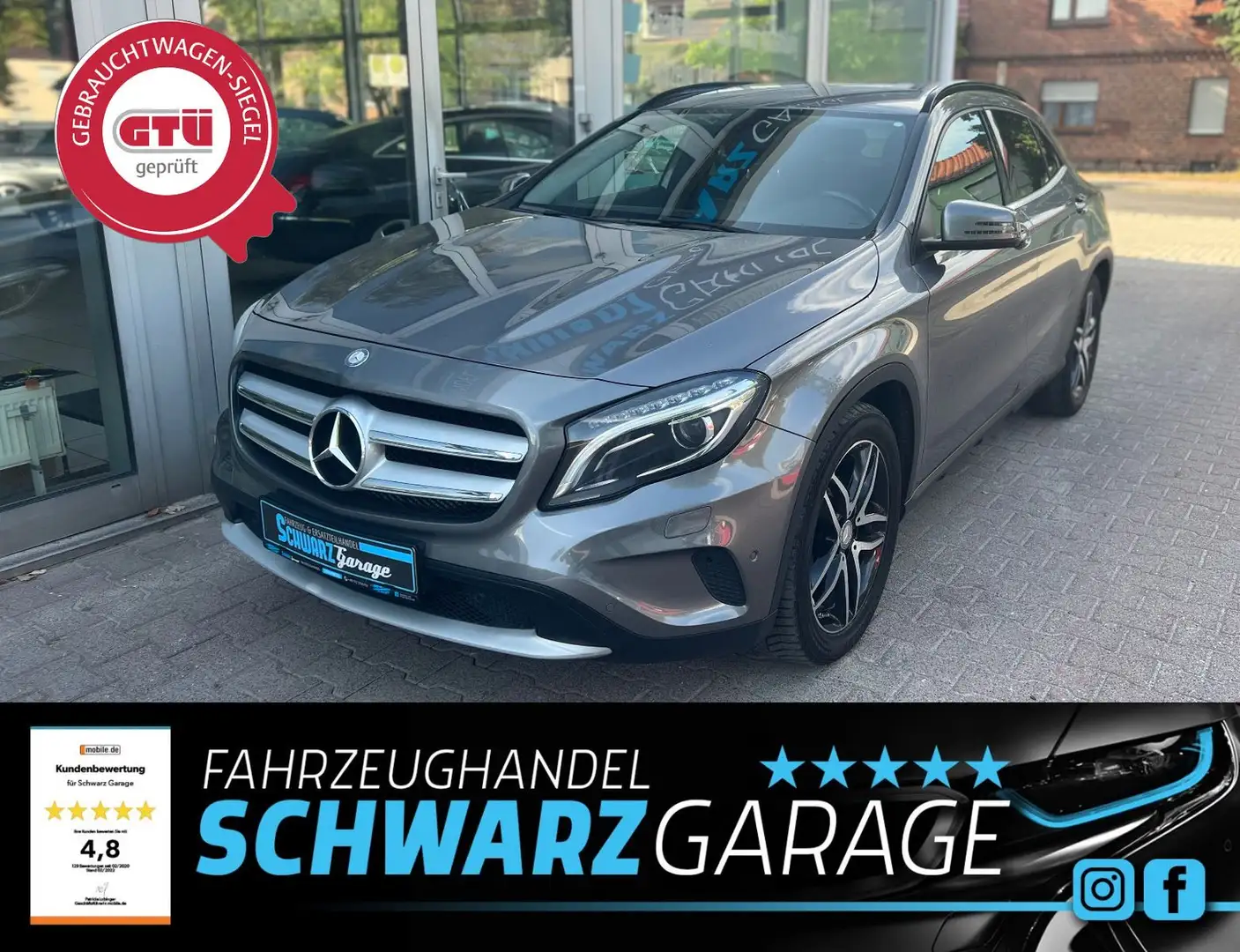 Mercedes-Benz GLA 200 CDI*BI-XENON*PDC*ISOFIX*TÜV Grey - 1