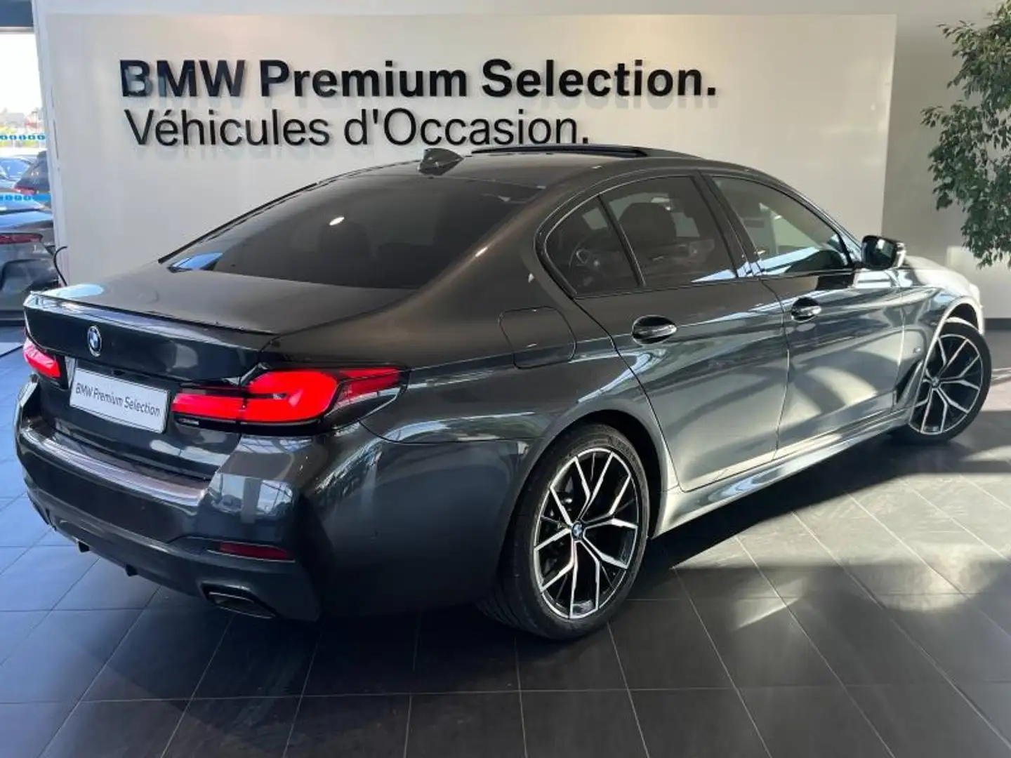 BMW 530 530eA xDrive 292ch M Sport Steptronic Gris - 2
