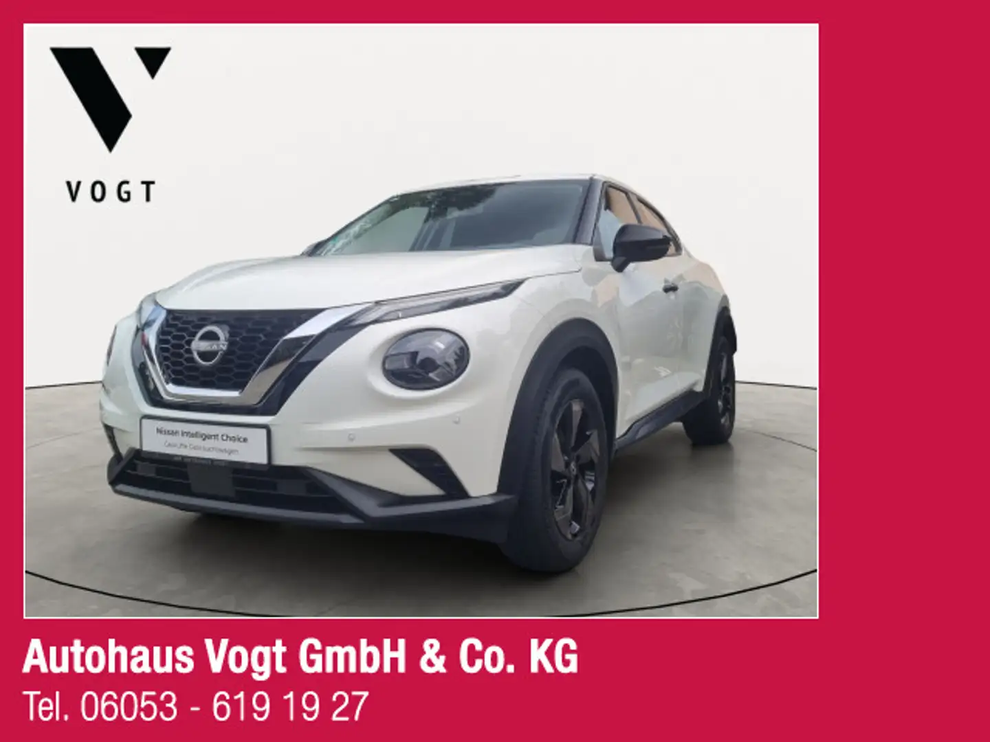 Nissan Juke Acenta°SITZH°PDC°LED°KAMERA°APPLE°ANDROID° Weiß - 1