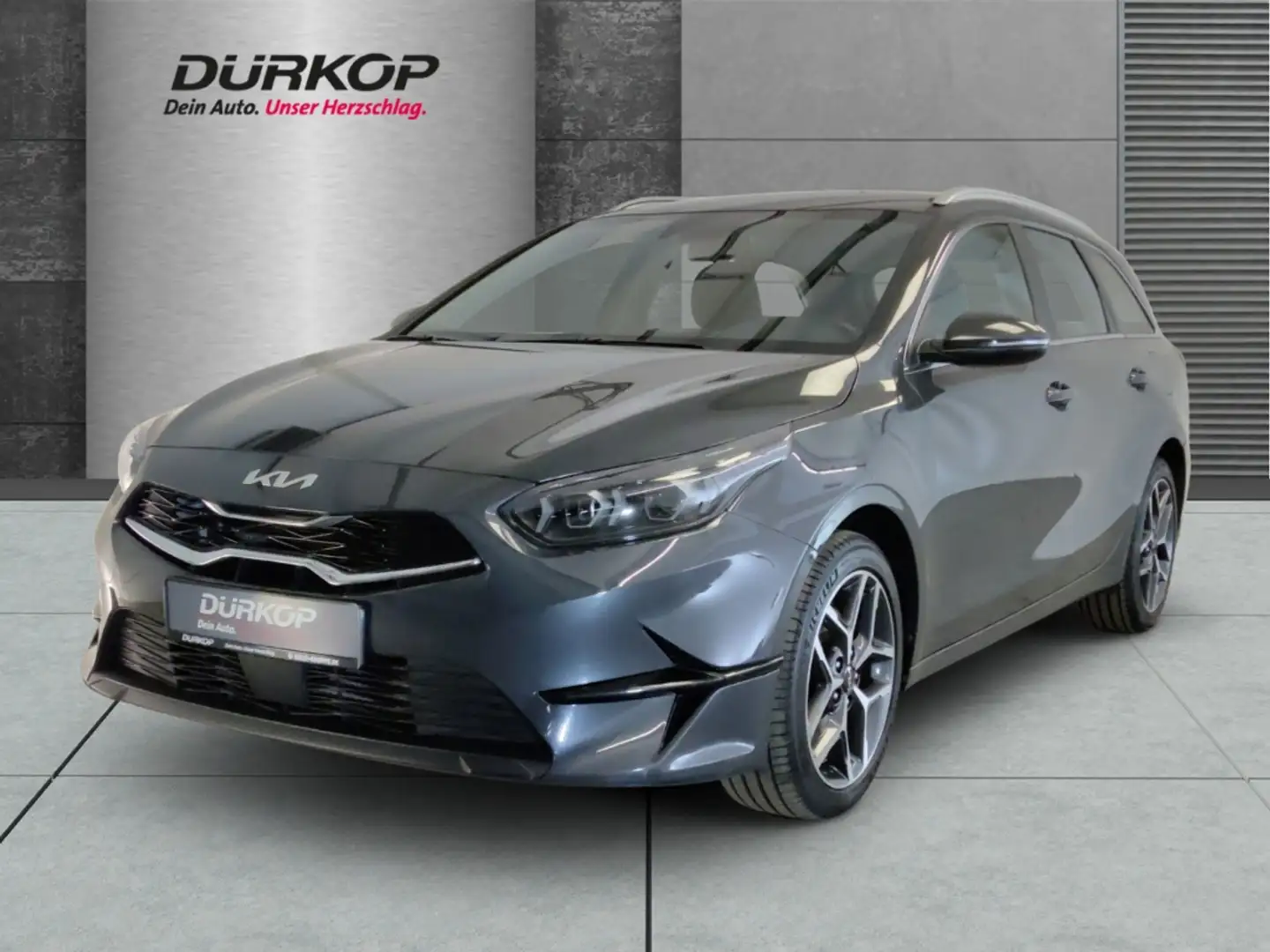 Kia Ceed SW / cee'd SW Spirit 1.6 CRDi Mild-Hybrid Navi LED Apple CarPlay Gris - 1