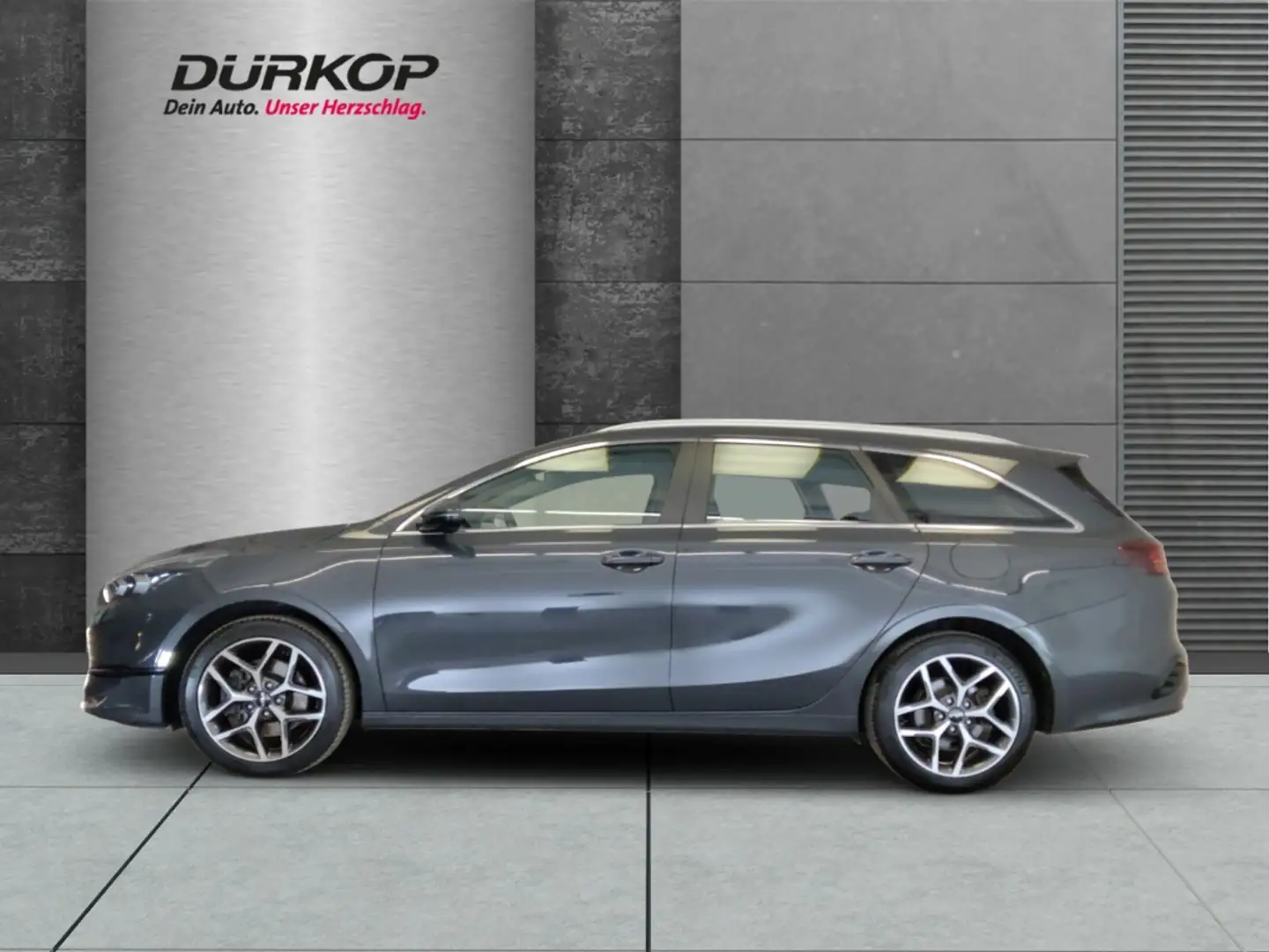 Kia Ceed SW / cee'd SW Spirit 1.6 CRDi Mild-Hybrid Navi LED Apple CarPlay Gris - 2