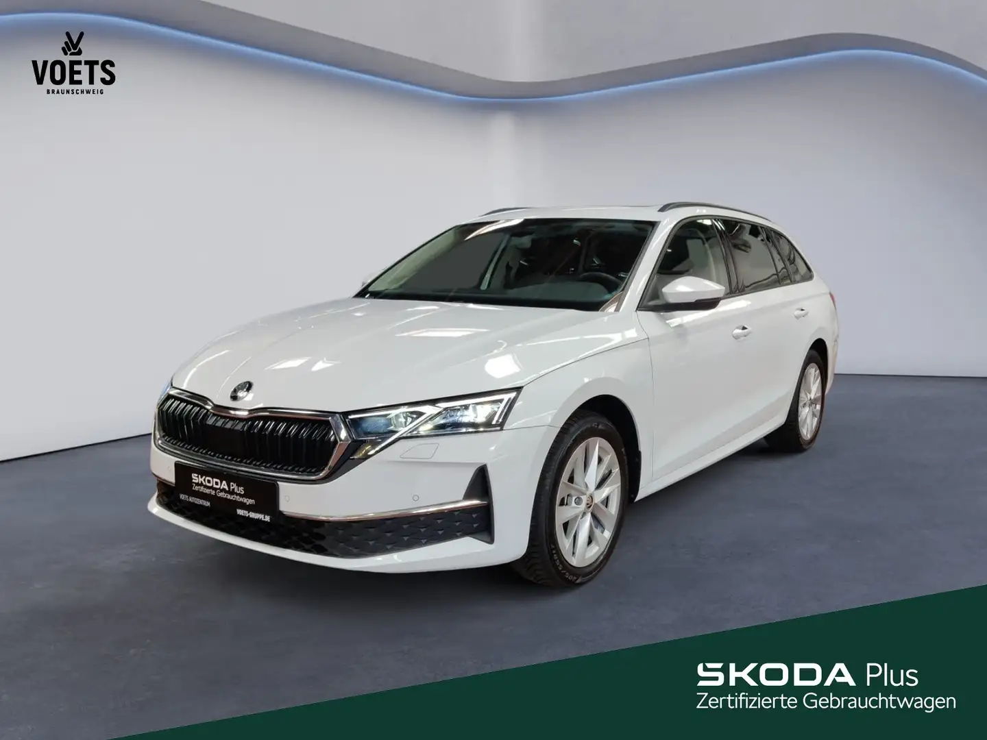 Skoda Octavia Combi Selection 1.5 TSIe LED+RearView Weiß - 1
