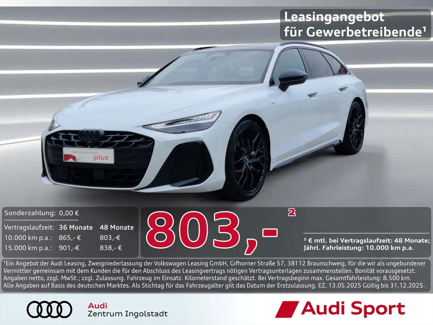 Audi A6 Avant TDI qu edition one S line Tech-pro Pano Weiß - 1