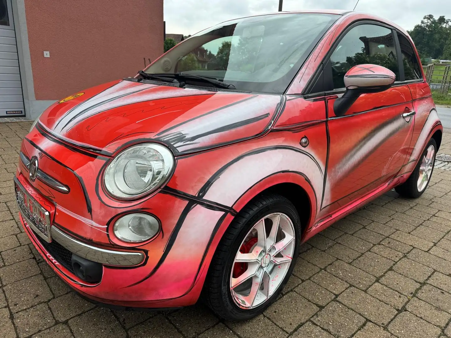Fiat 500 Sport Rot - 2