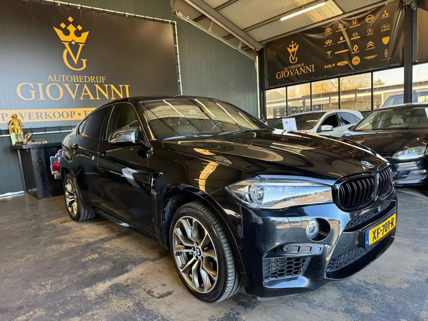 BMW X6 M6 Drive50i High Executive inruilen is mogelijk Zwart - 2