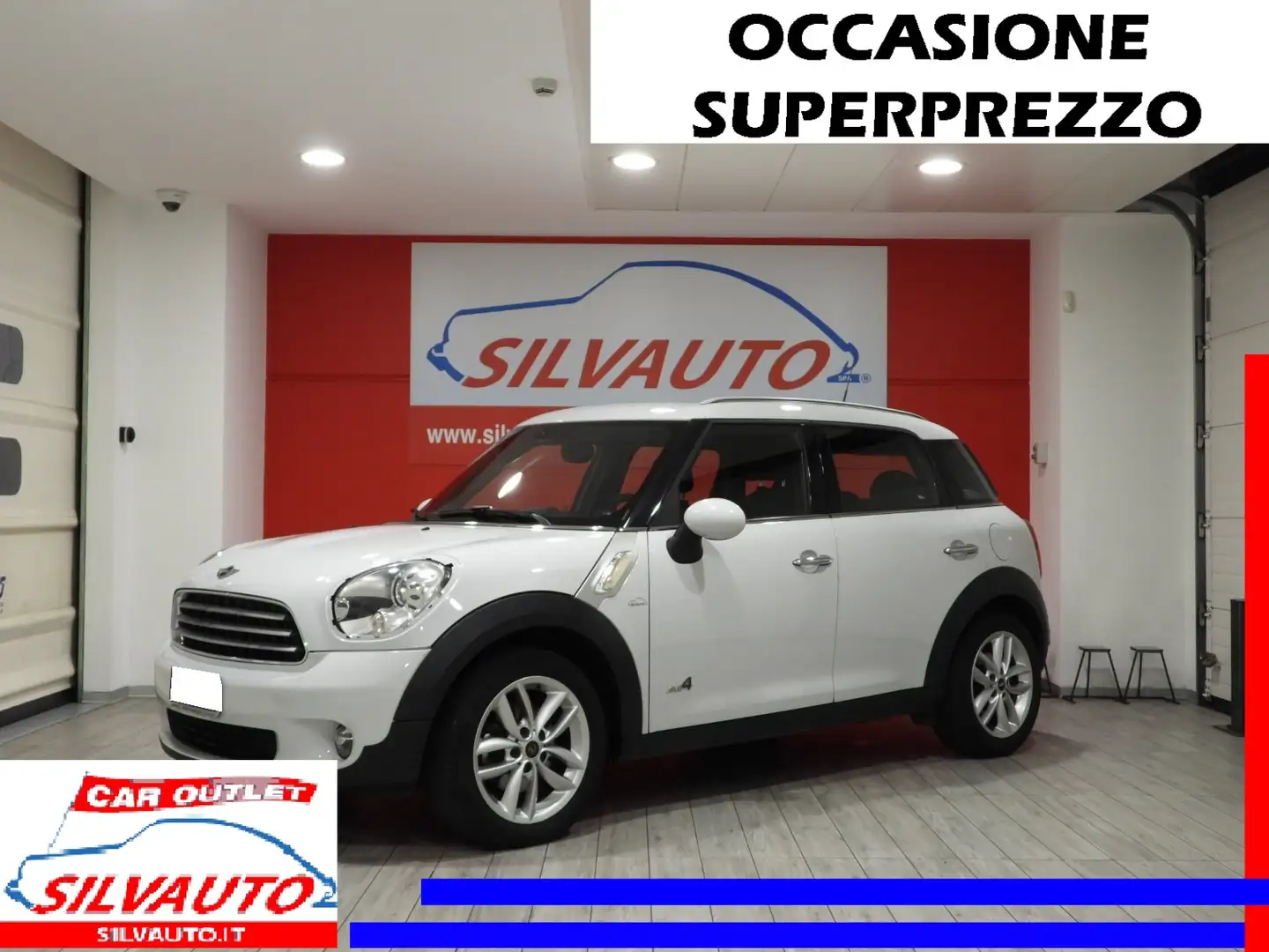 MINI Cooper D Countryman MINI COUNTRYMAN 2.0 COOPER D ALL 4 112CV AUTO Blanco - 1