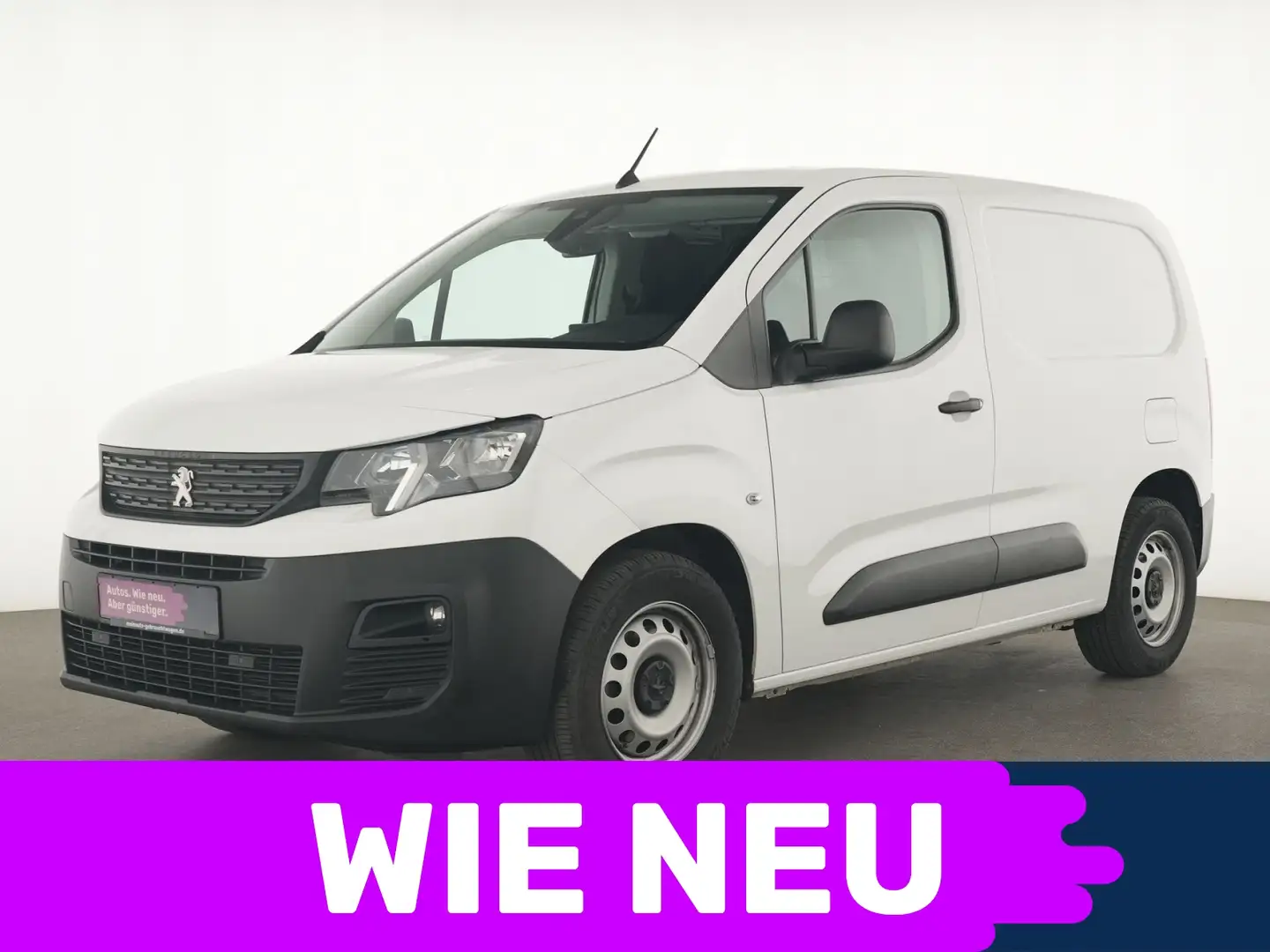 Peugeot Partner Premium Regaleinbau|AHK|SHZ|Navi|PDC Weiß - 1