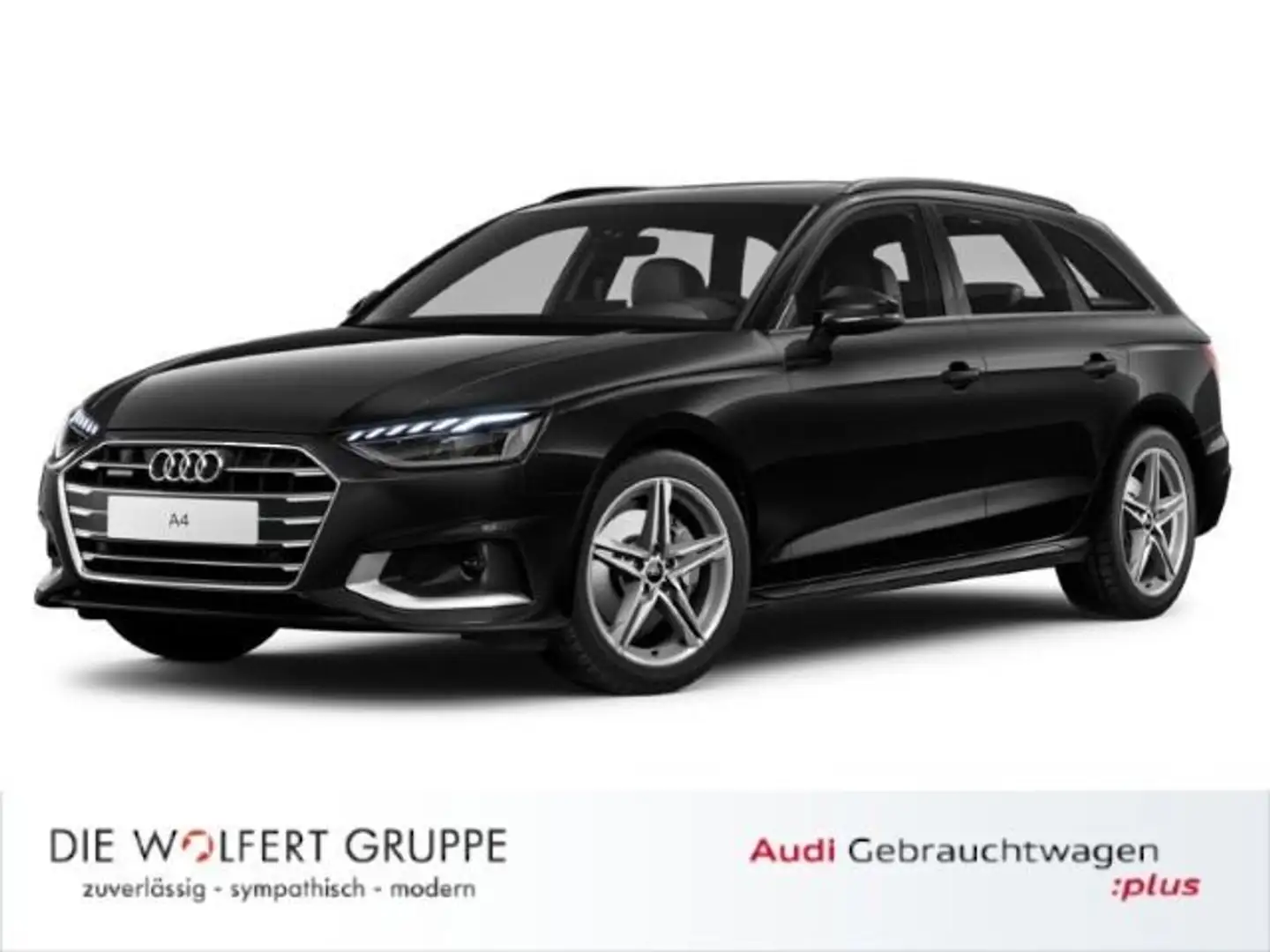 Audi A4 Avant 40 TDI quattro S tronic ACC+PANO+KAMERA Schwarz - 1