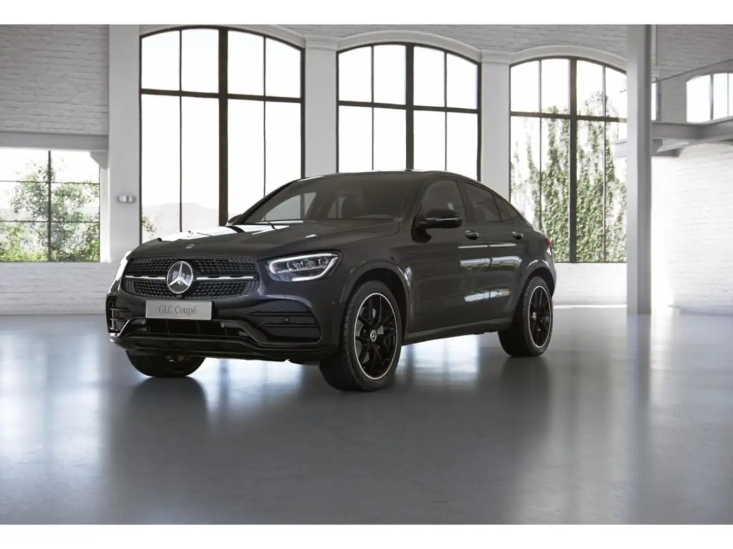 Mercedes-Benz GLC 300 4M Coupé AMG 360°+Totwink+MBUX+LED+Night Grau - 1