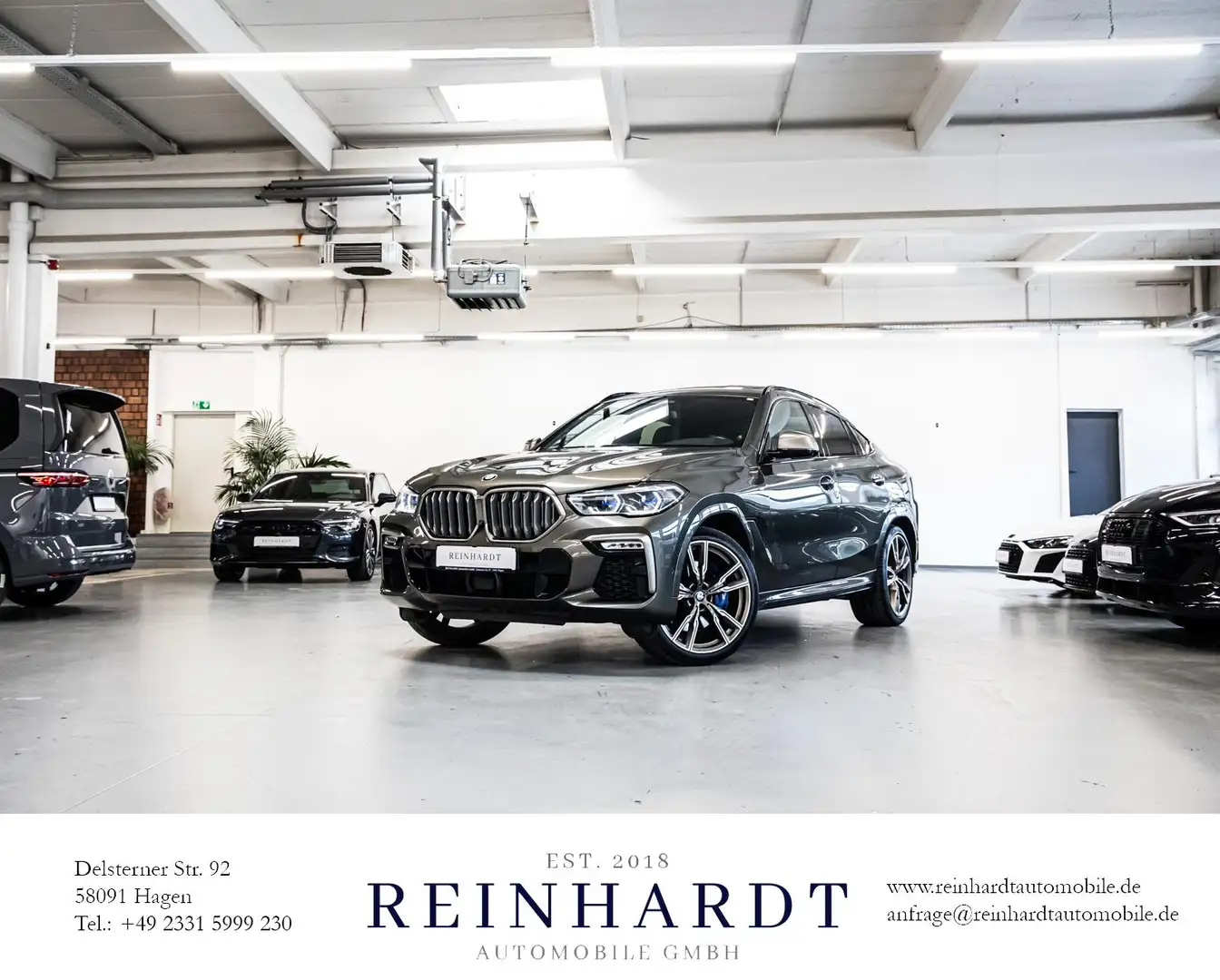 BMW X6 M i xDRIVE 22Z/ICONIC/LASER/ACC/HuD/PANO/B&W Grün - 1