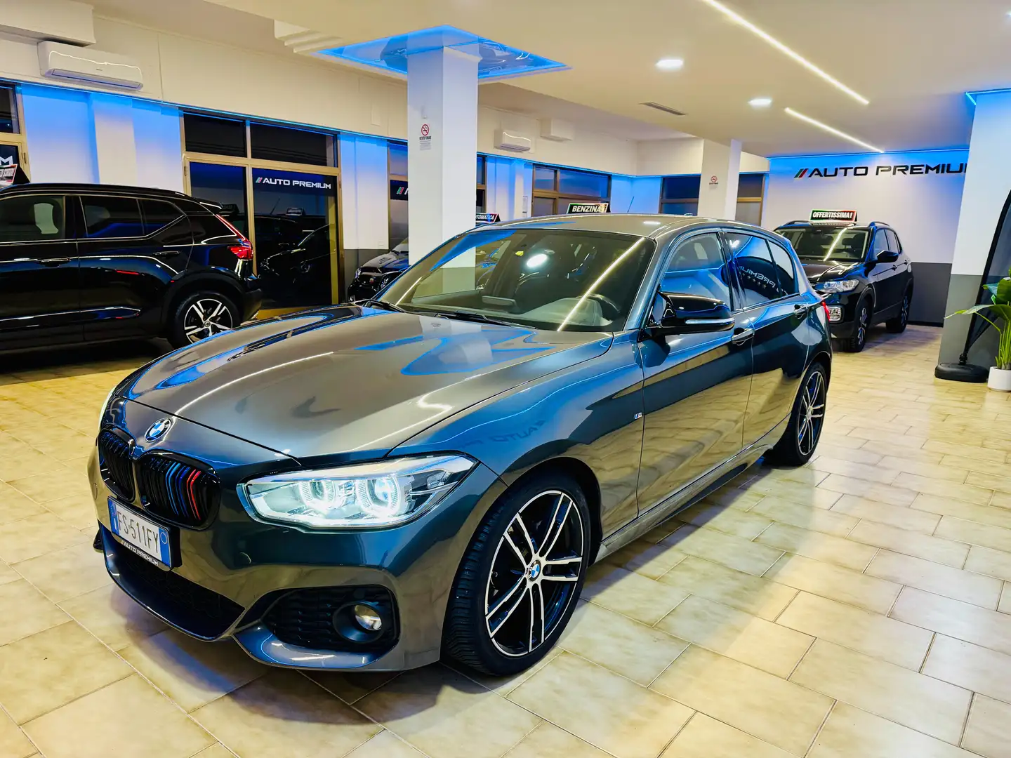 BMW 118 118i 5p. M-Sport 2018 Full LED - Shadow Line Grigio - 1