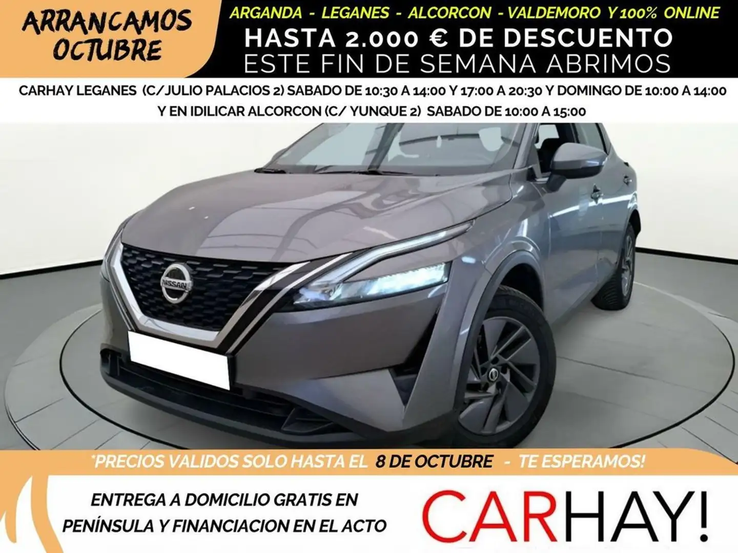 Nissan Qashqai CROSSOVER 1.3 MHEV 140 BUSINESS EDITION Grijs - 1