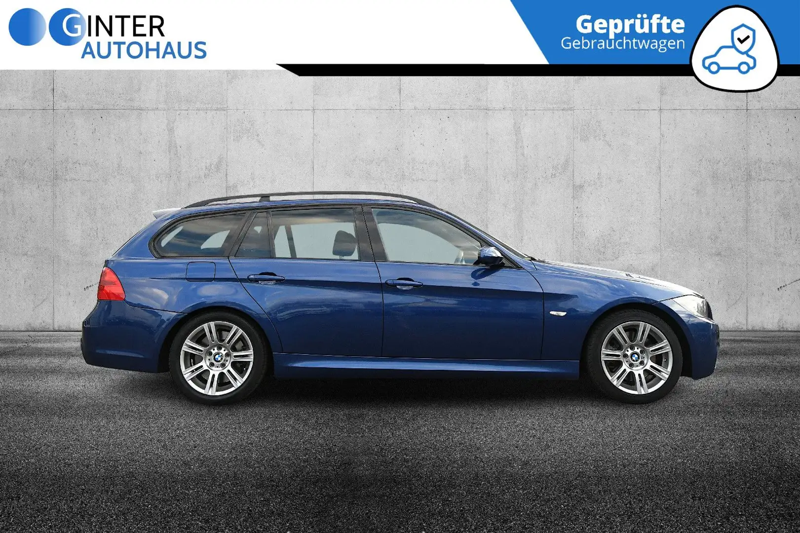 BMW 325 d Baureihe Touring M-Sportpacket*aus 2.Hand* Blau - 2