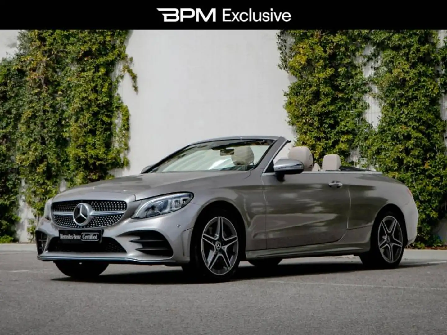 Mercedes-Benz C 200 200 184ch AMG Line 9G Tronic Argent - 1