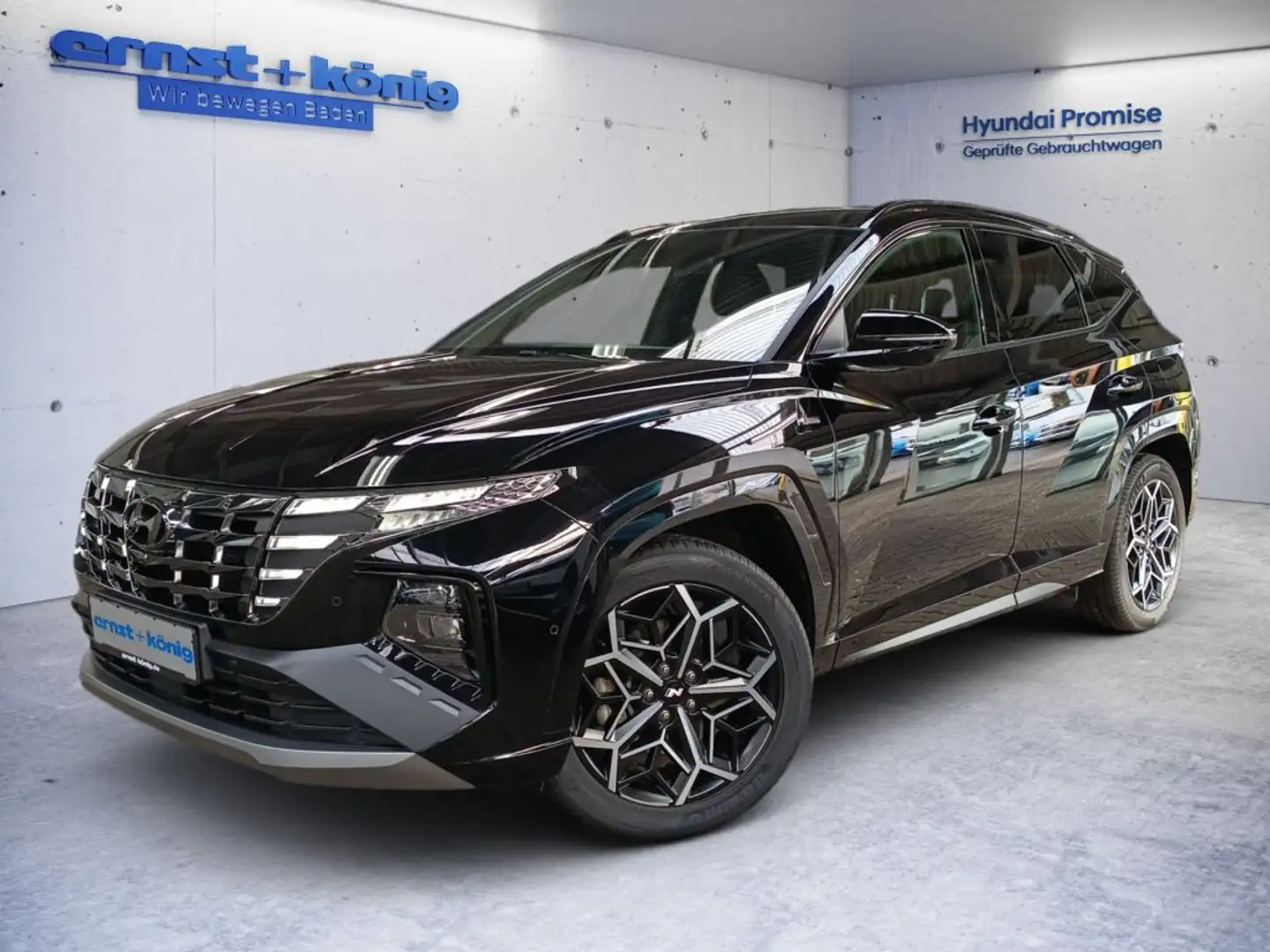 Hyundai TUCSON 1.6 T-GDi Plug-in-Hybrid 4WD N Line *ACC* Noir - 1